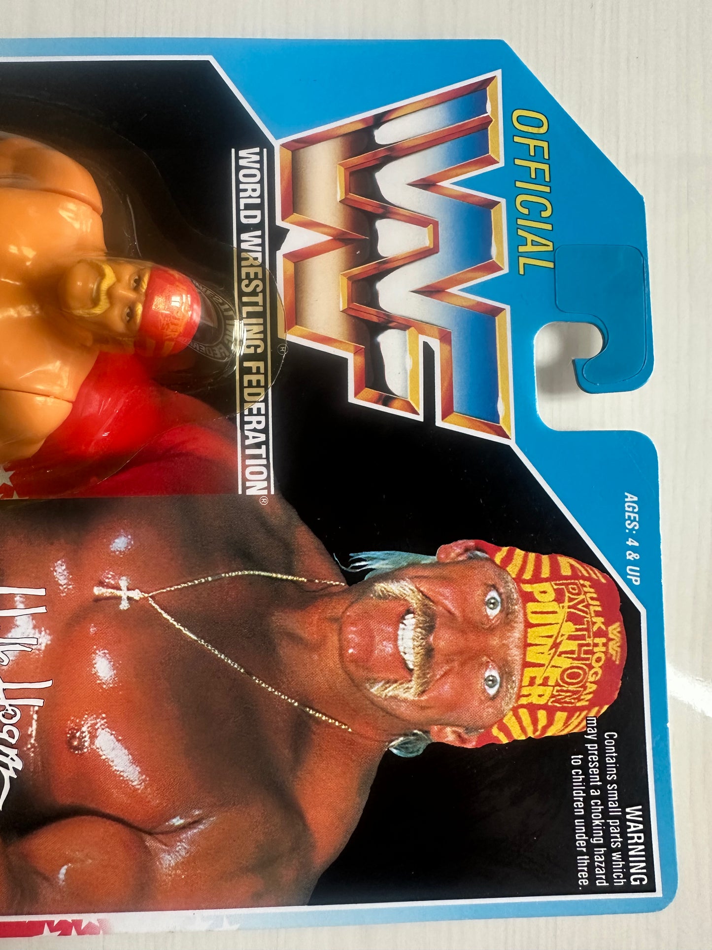 Hulk Hogan Series 5 WWF Hasbro MOC figure