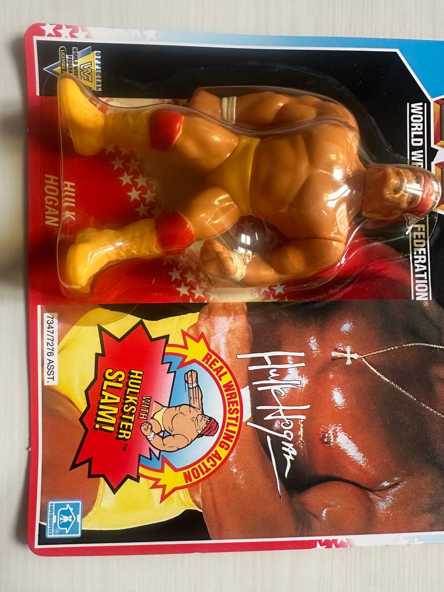Hulk Hogan Series 5 WWF Hasbro MOC figure