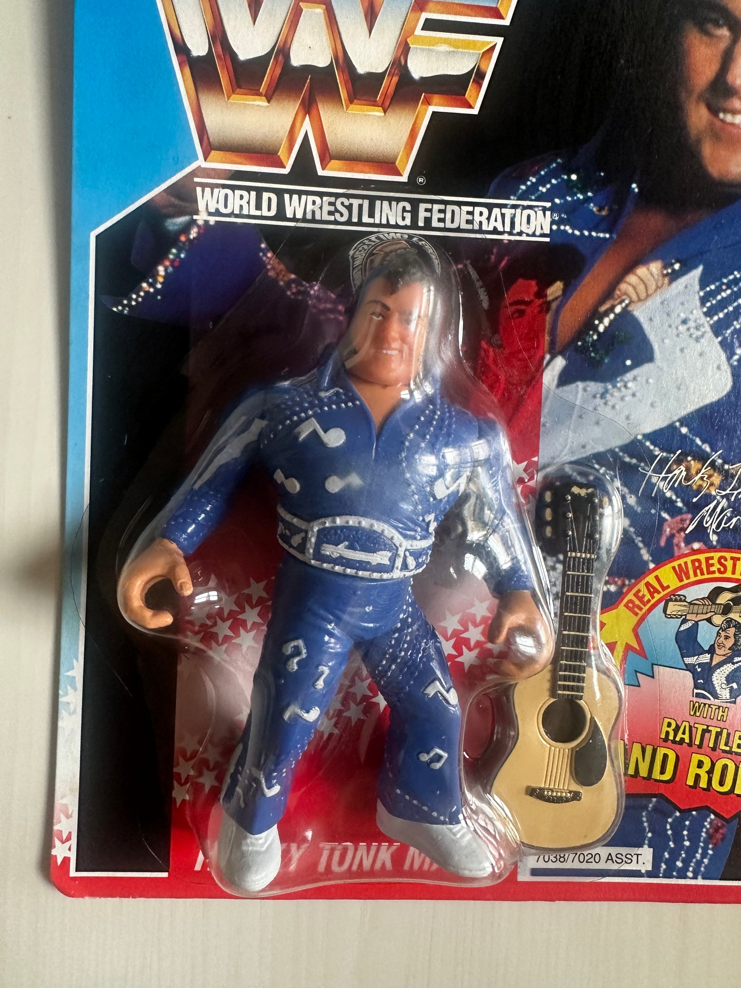Honky Tonk Man Series 2 WWF Hasbro MOC figure