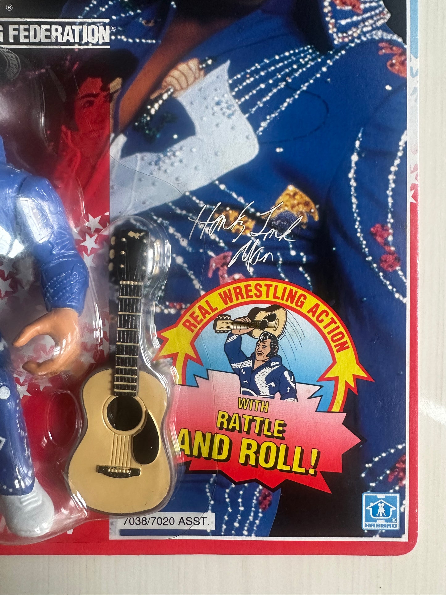 Honky Tonk Man Series 2 WWF Hasbro MOC figure