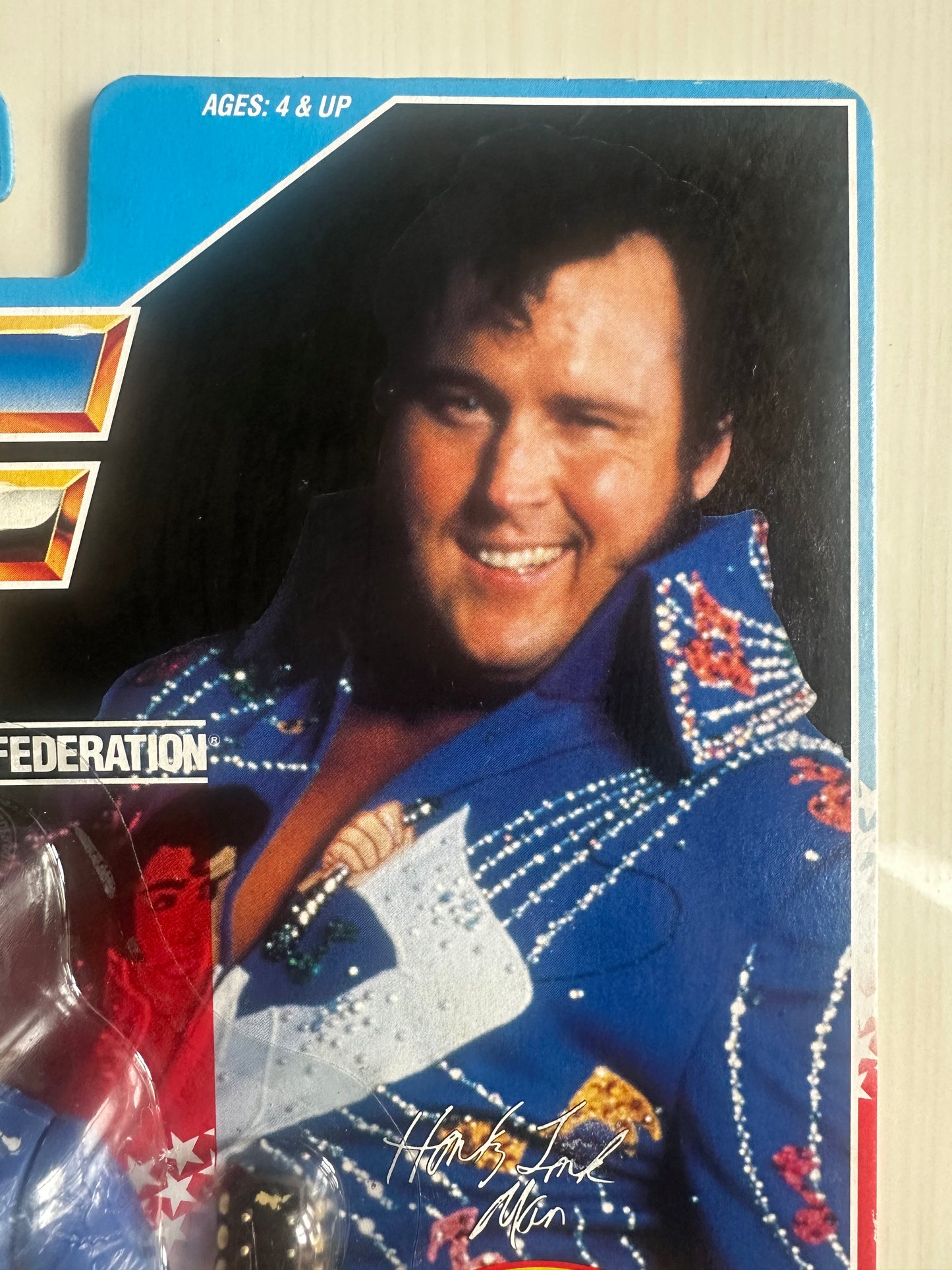 Honky Tonk Man Series 2 WWF Hasbro MOC figure