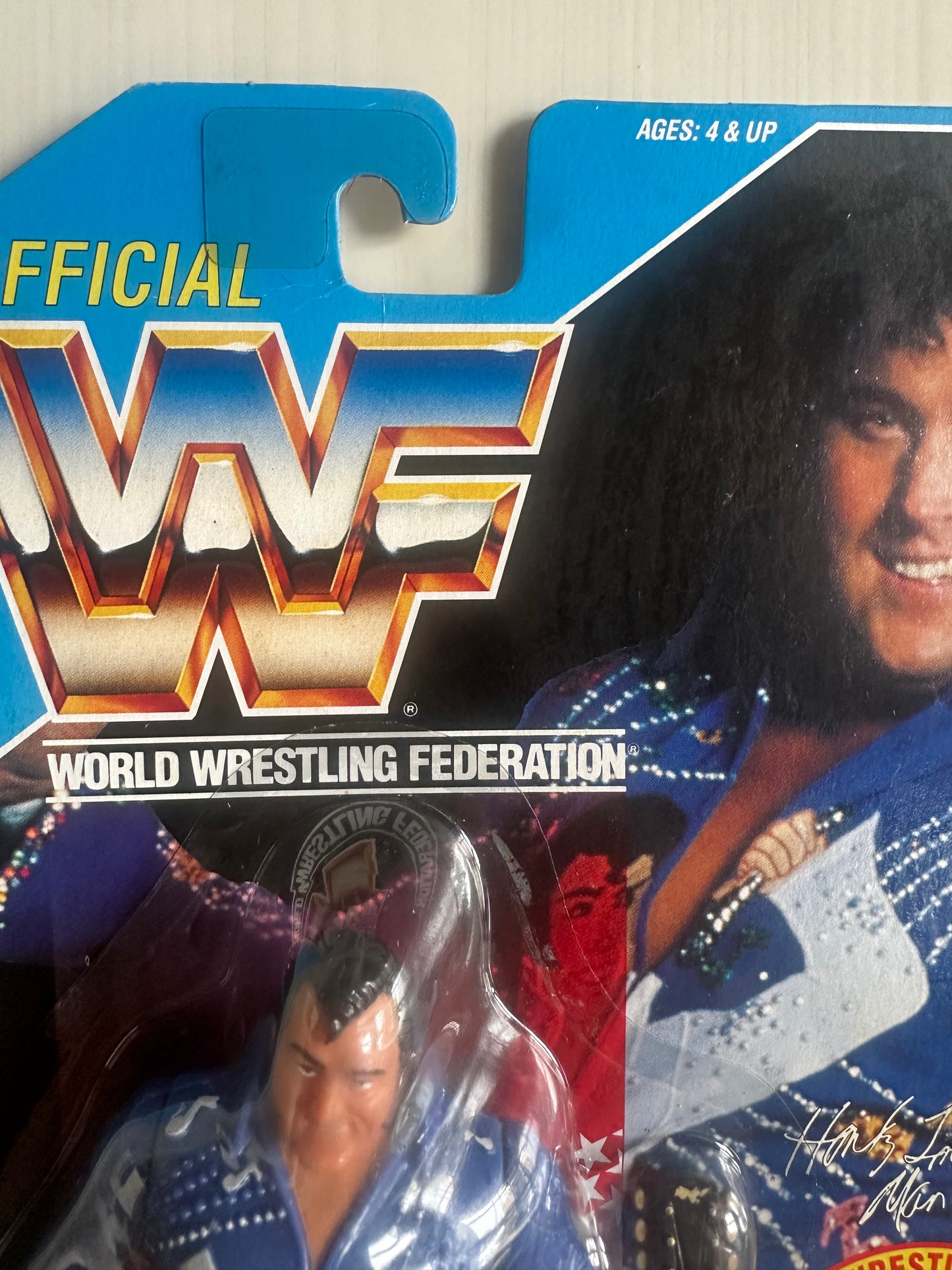 Honky Tonk Man Series 2 WWF Hasbro MOC figure