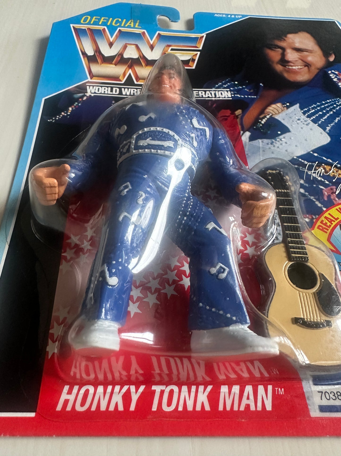 Honky Tonk Man Series 2 WWF Hasbro MOC figure