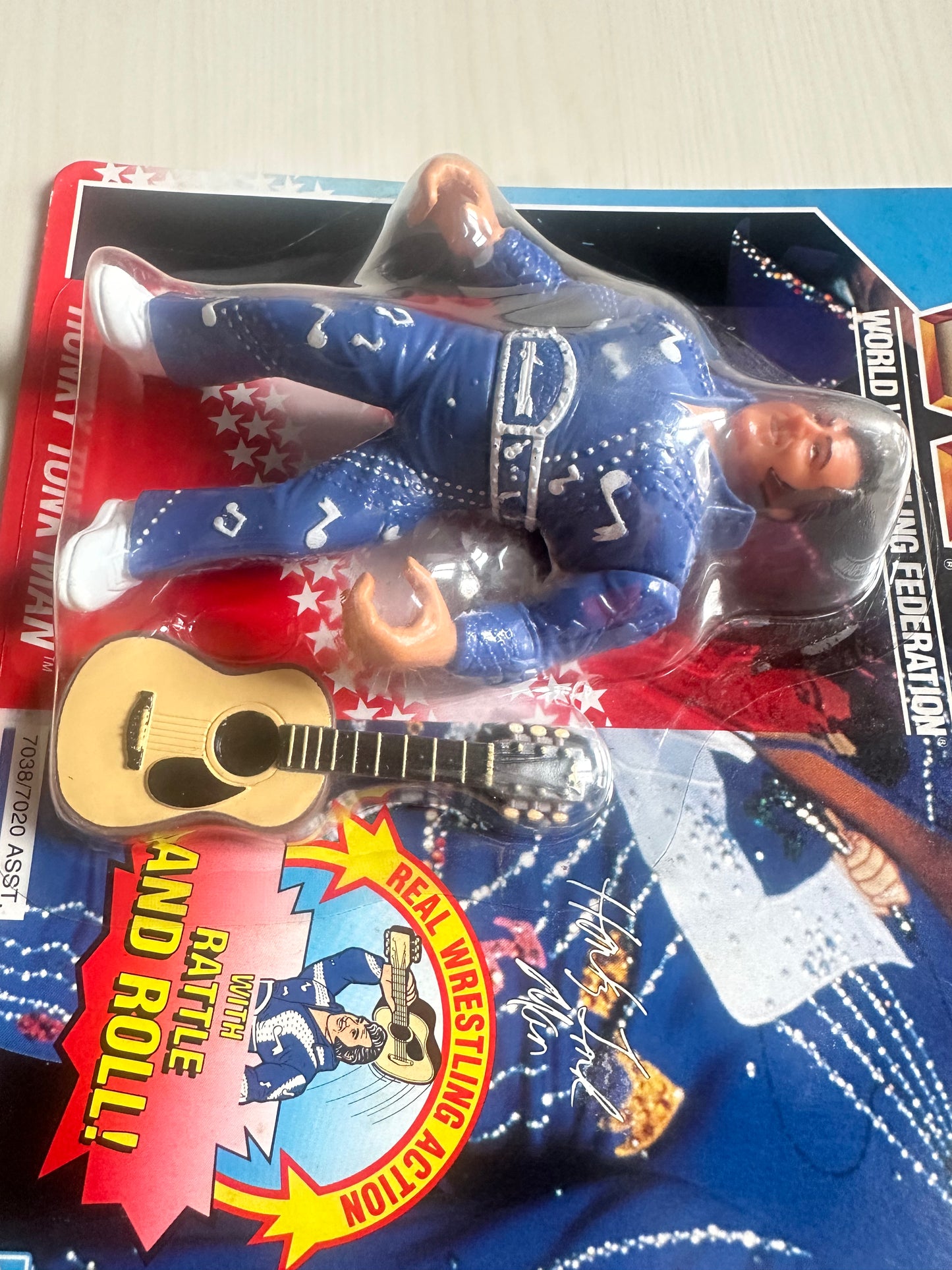 Honky Tonk Man Series 2 WWF Hasbro MOC figure