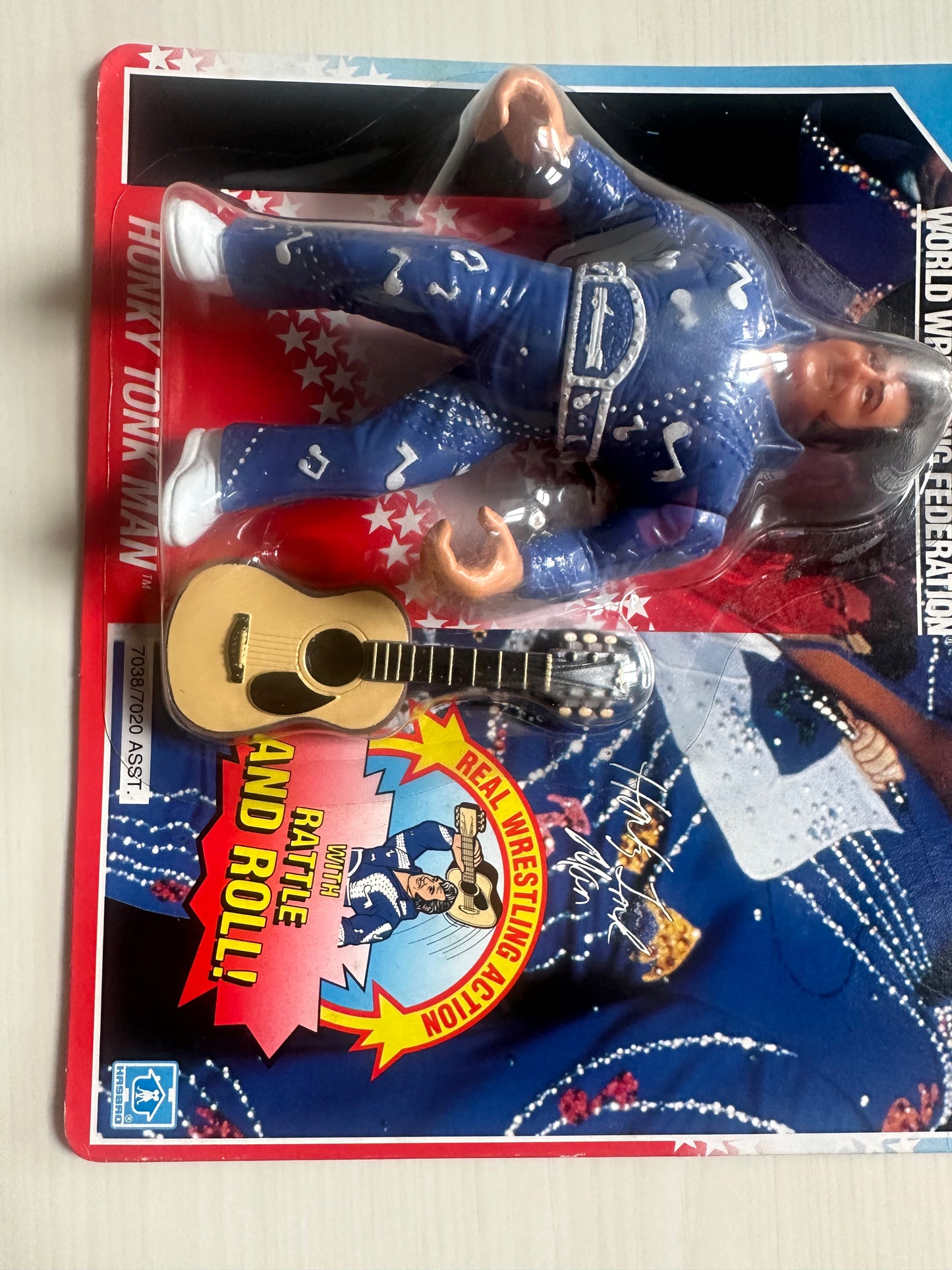 Honky Tonk Man Series 2 WWF Hasbro MOC figure