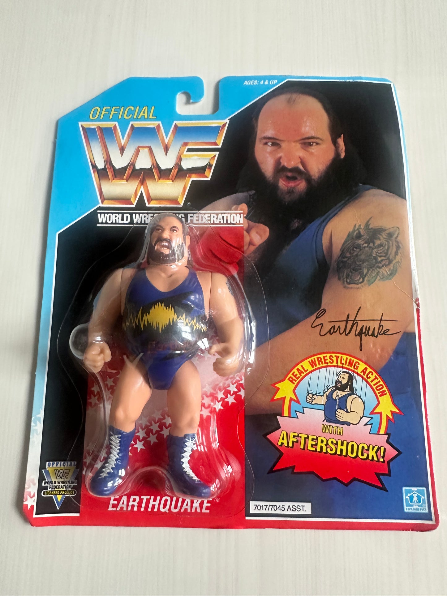 Earthquake Series 3 WWF Hasbro MOC figure