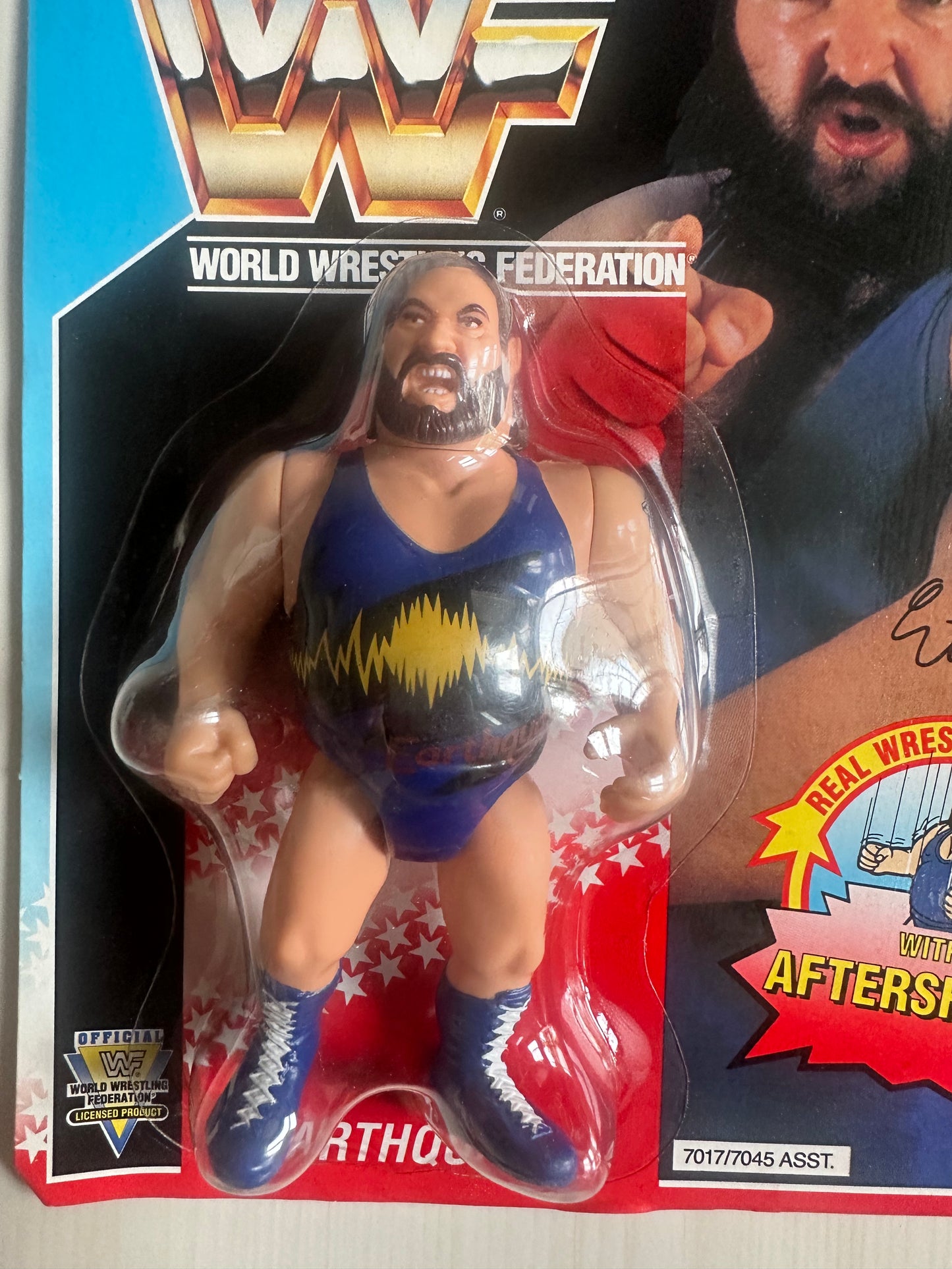 Earthquake Series 3 WWF Hasbro MOC figure