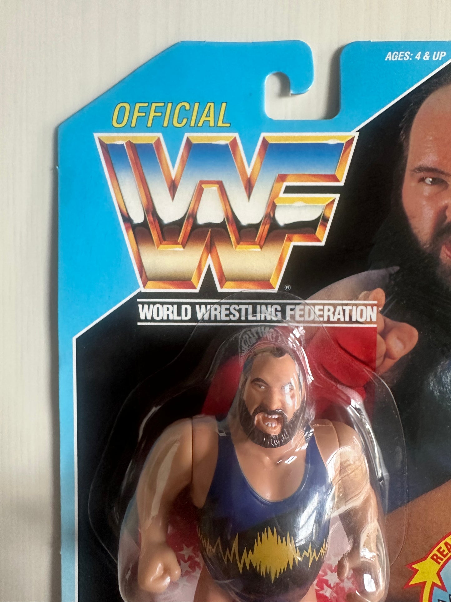 Earthquake Series 3 WWF Hasbro MOC figure
