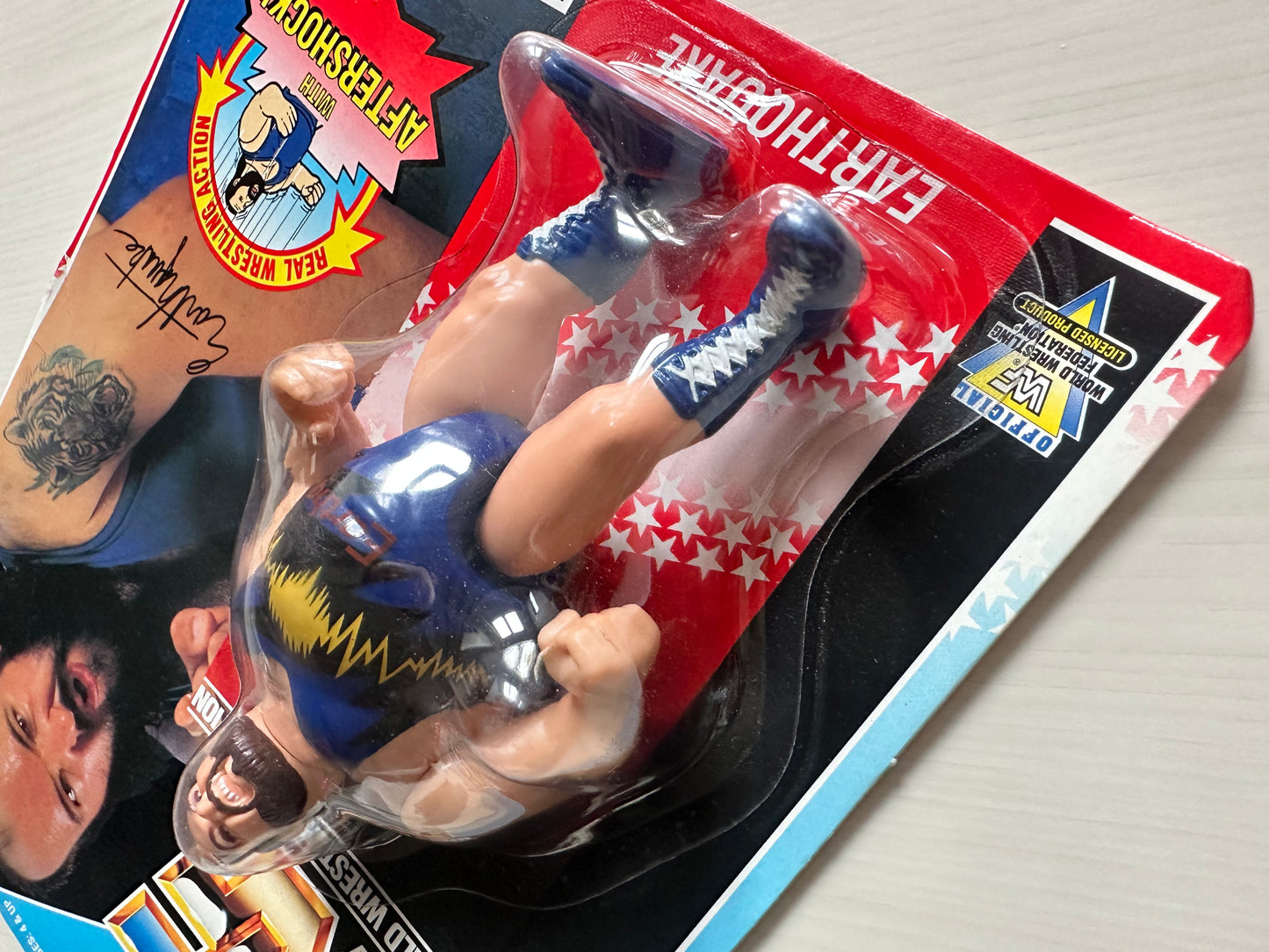 Earthquake Series 3 WWF Hasbro MOC figure