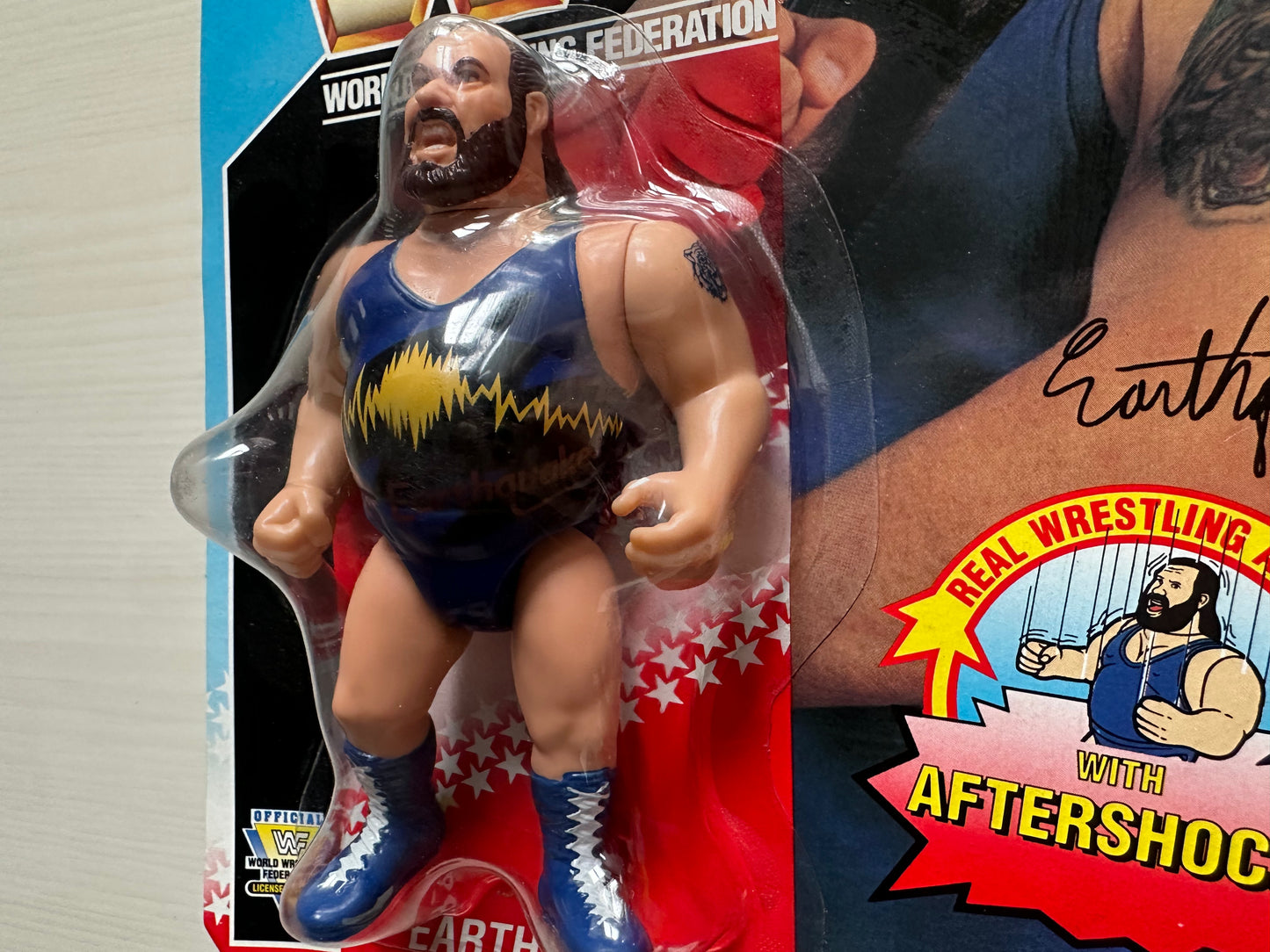 Earthquake Series 3 WWF Hasbro MOC figure