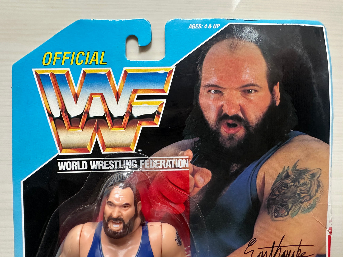 Earthquake Series 3 WWF Hasbro MOC figure