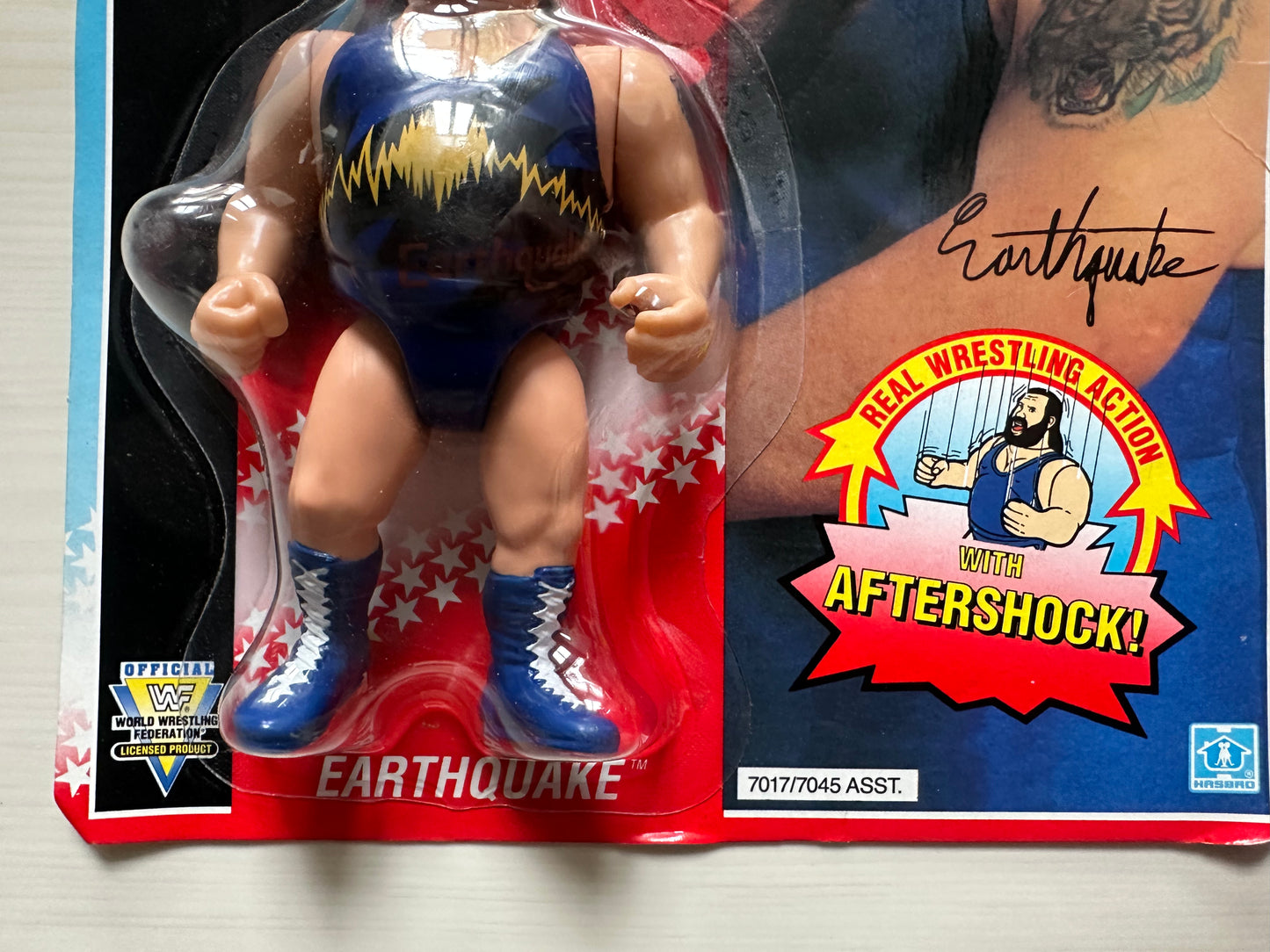 Earthquake Series 3 WWF Hasbro MOC figure