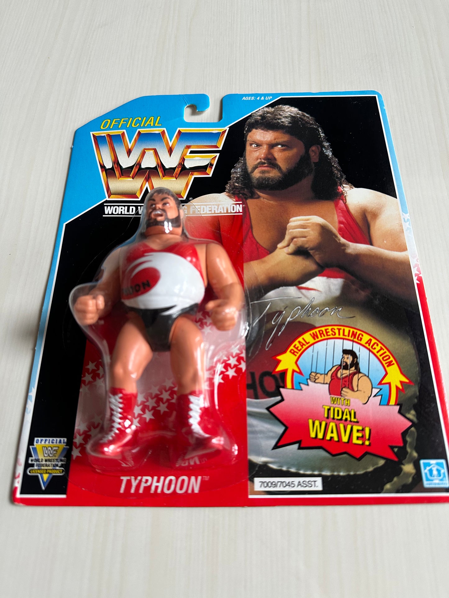 Typhoon Series 3 WWF Hasbro MOC figure