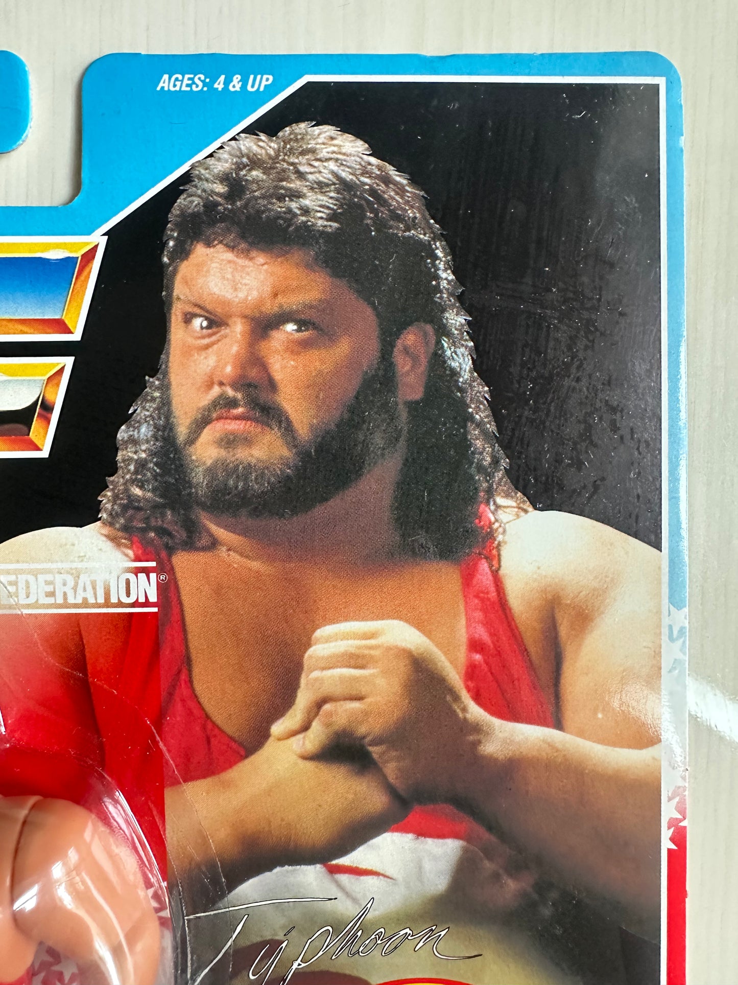 Typhoon Series 3 WWF Hasbro MOC figure