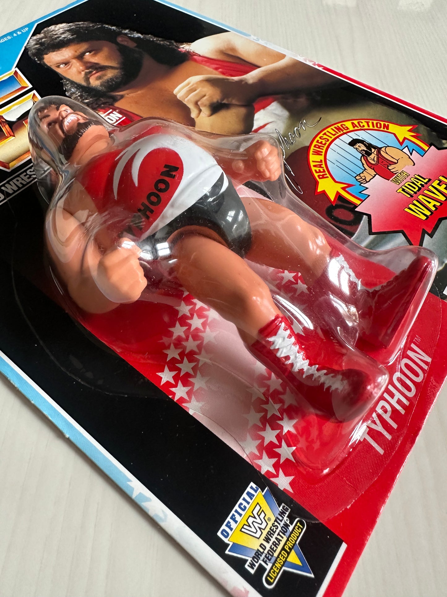 Typhoon Series 3 WWF Hasbro MOC figure