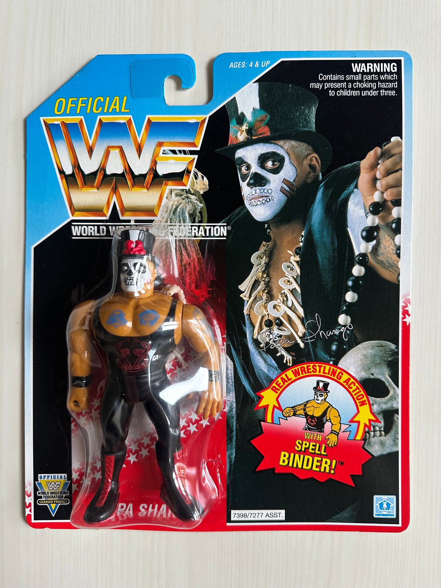 Papa Shango Series 6 WWF Hasbro MOC figure