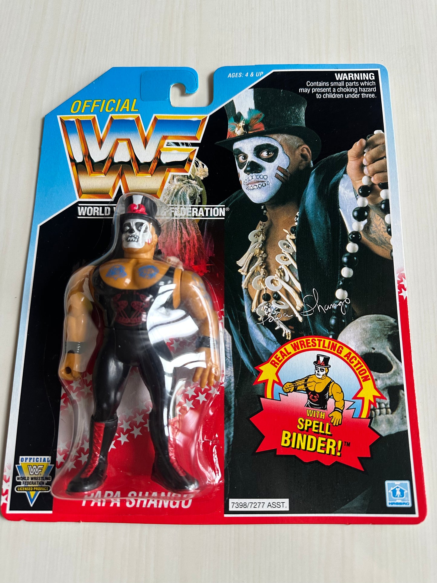 Papa Shango Series 6 WWF Hasbro MOC figure
