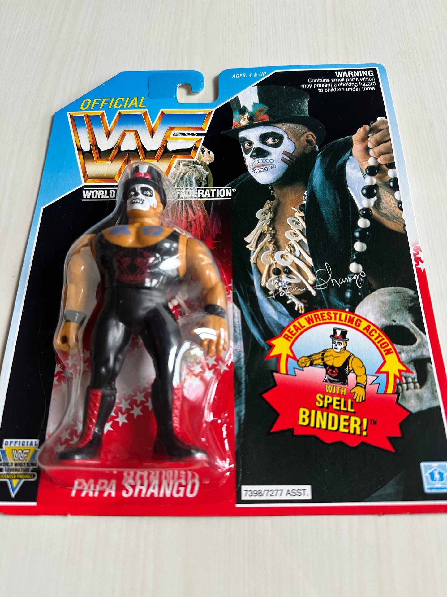 Papa Shango Series 6 WWF Hasbro MOC figure