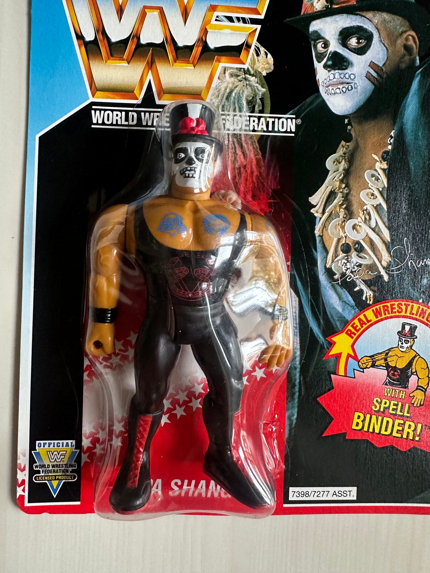 Papa Shango Series 6 WWF Hasbro MOC figure