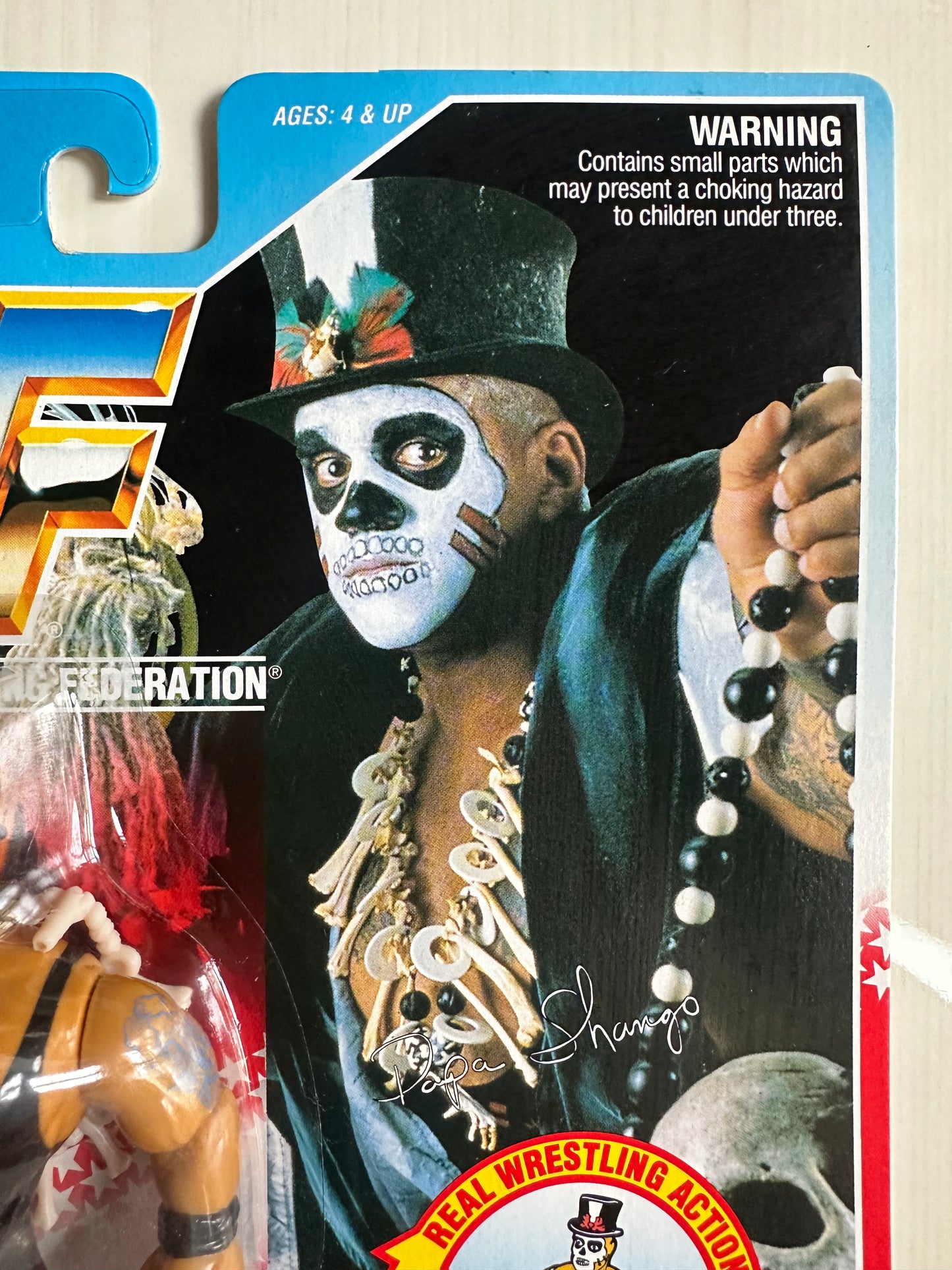 Papa Shango Series 6 WWF Hasbro MOC figure