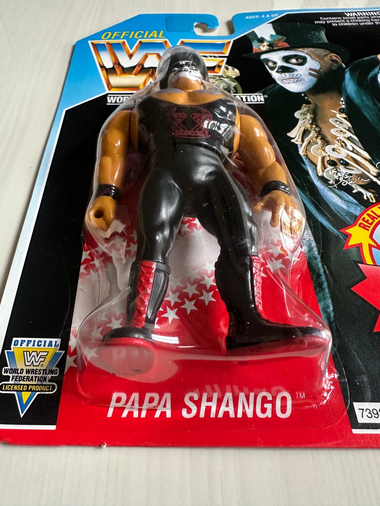 Papa Shango Series 6 WWF Hasbro MOC figure
