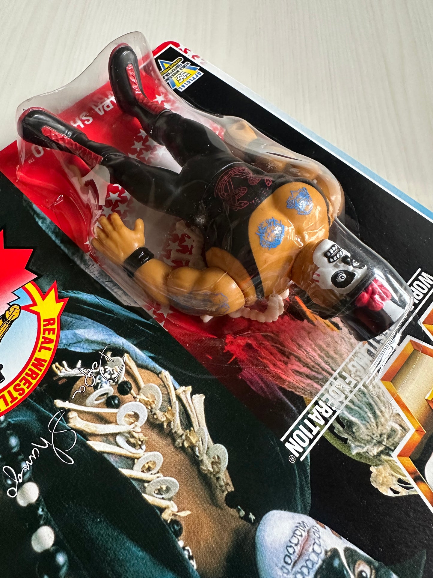 Papa Shango Series 6 WWF Hasbro MOC figure