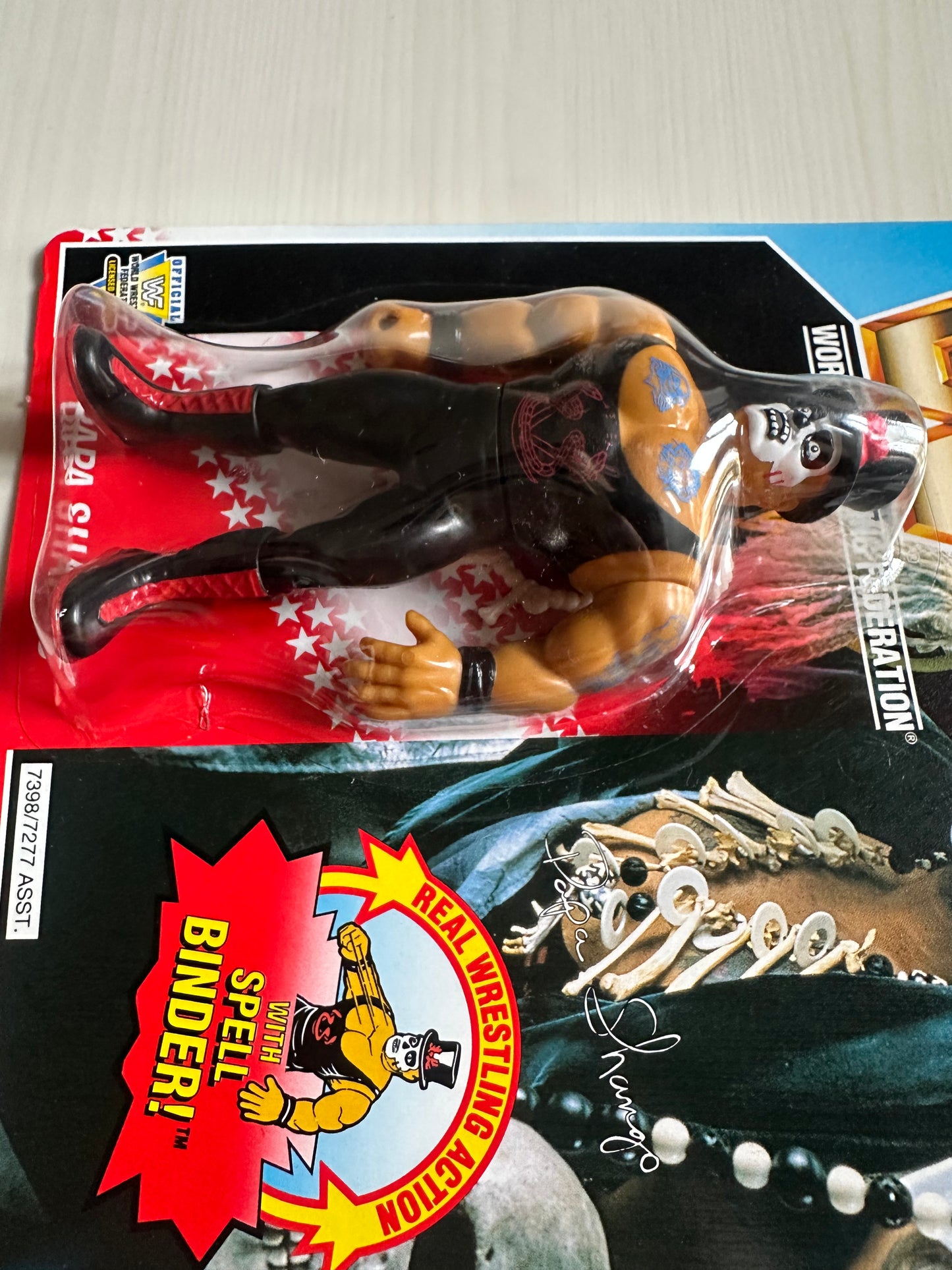 Papa Shango Series 6 WWF Hasbro MOC figure