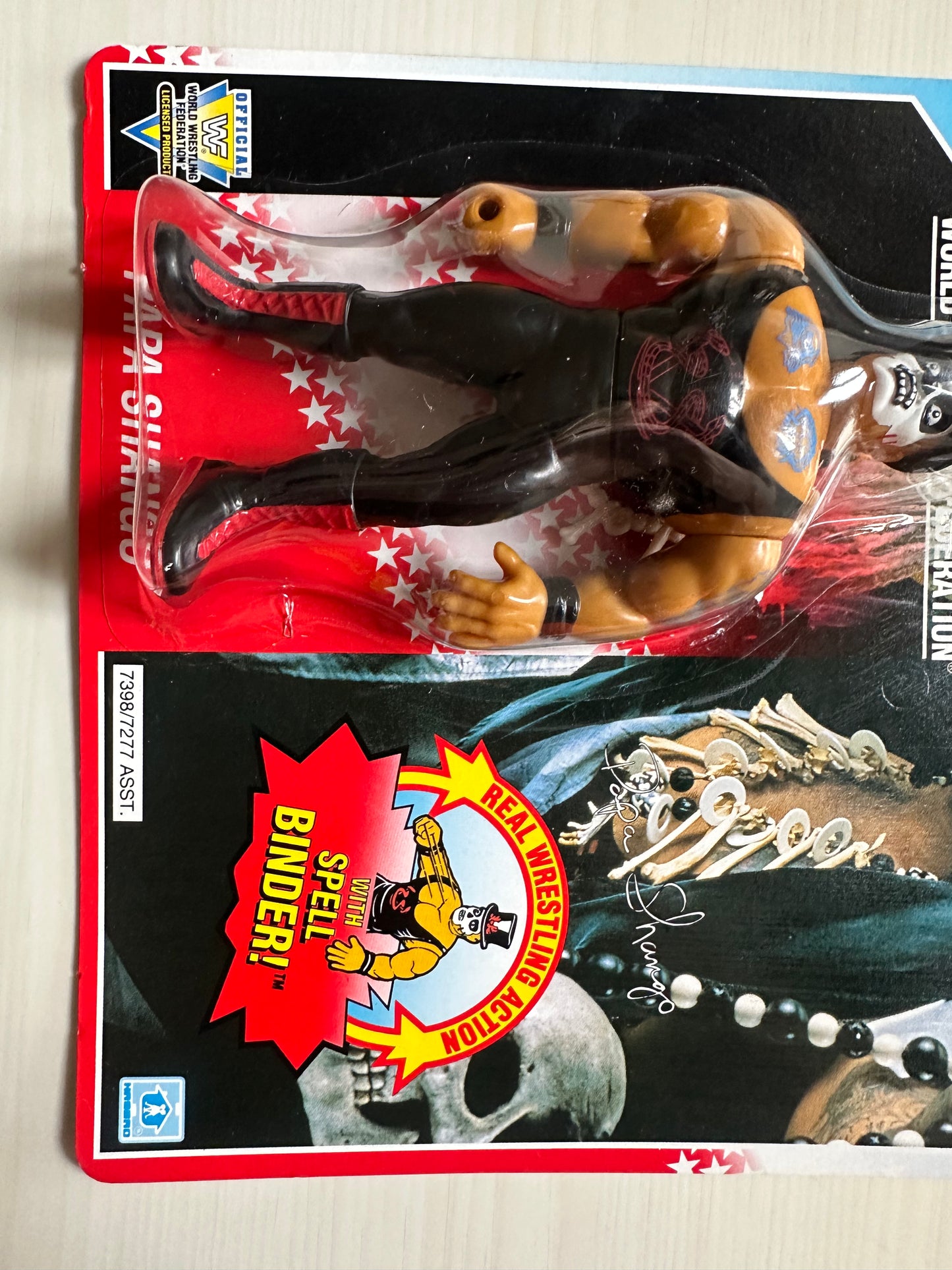 Papa Shango Series 6 WWF Hasbro MOC figure