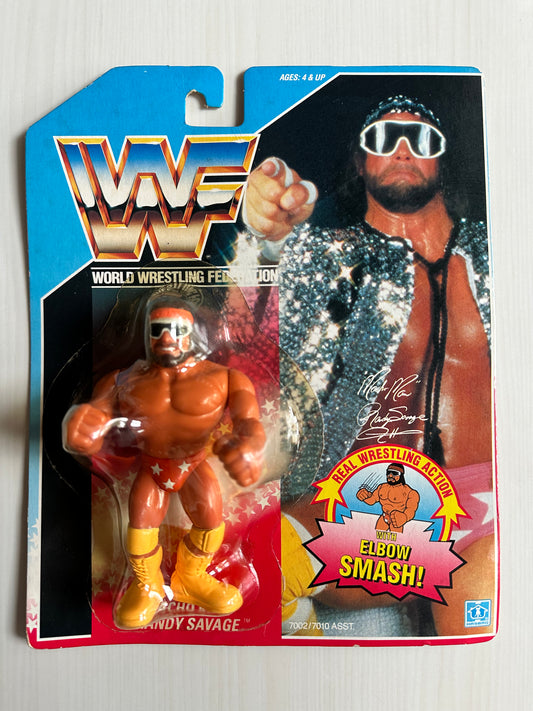 Macho Man Randy Savage Series 1 WWF Hasbro MOC figure