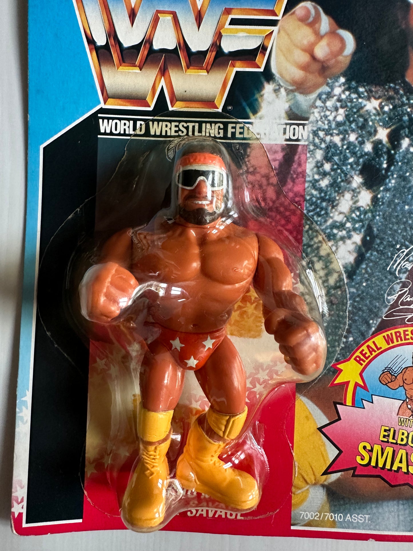 Macho Man Randy Savage Series 1 WWF Hasbro MOC figure
