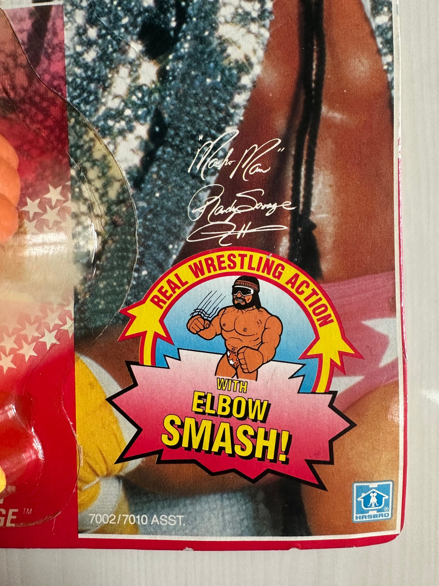 Macho Man Randy Savage Series 1 WWF Hasbro MOC figure