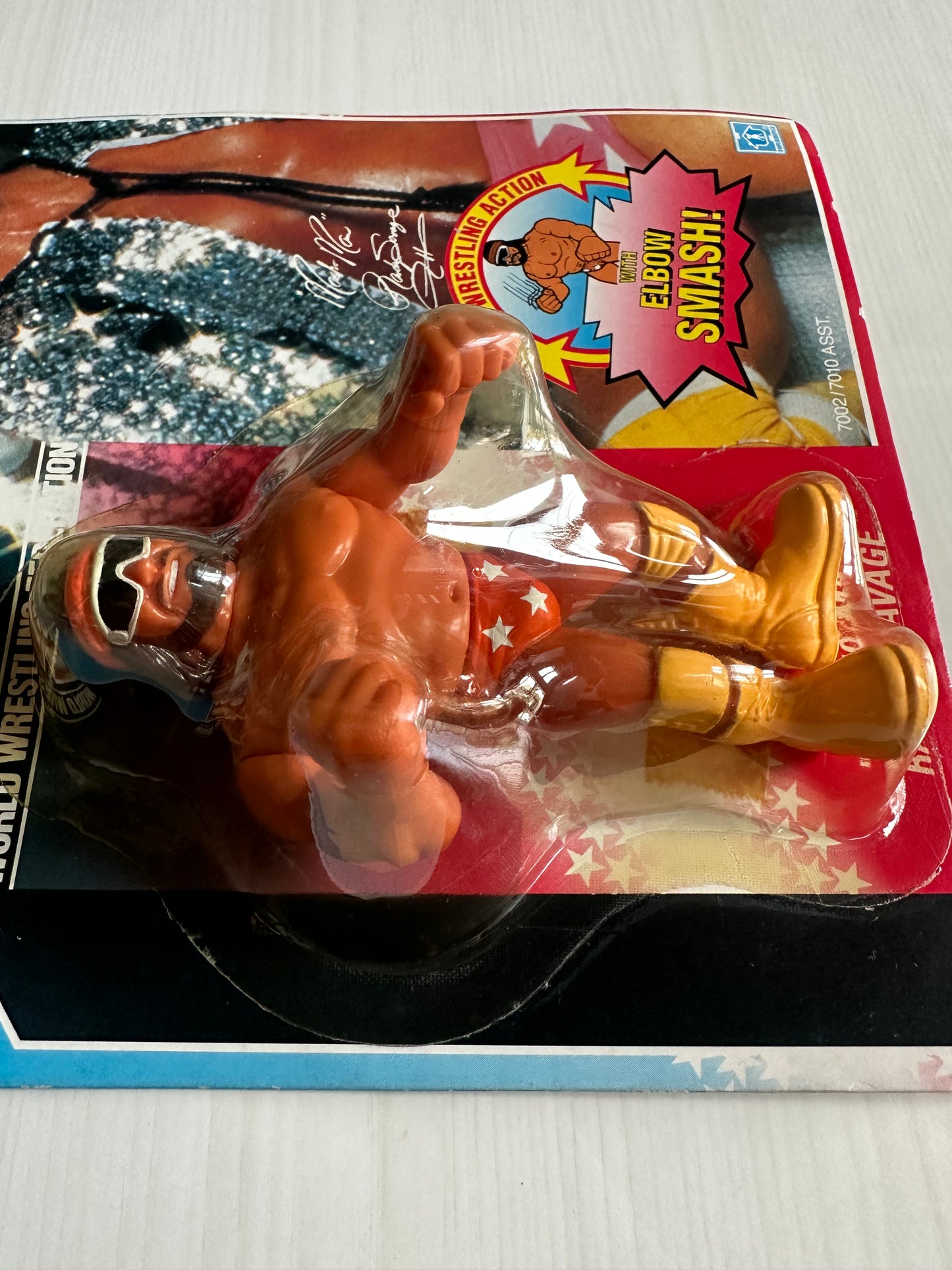 Macho Man Randy Savage Series 1 WWF Hasbro MOC figure