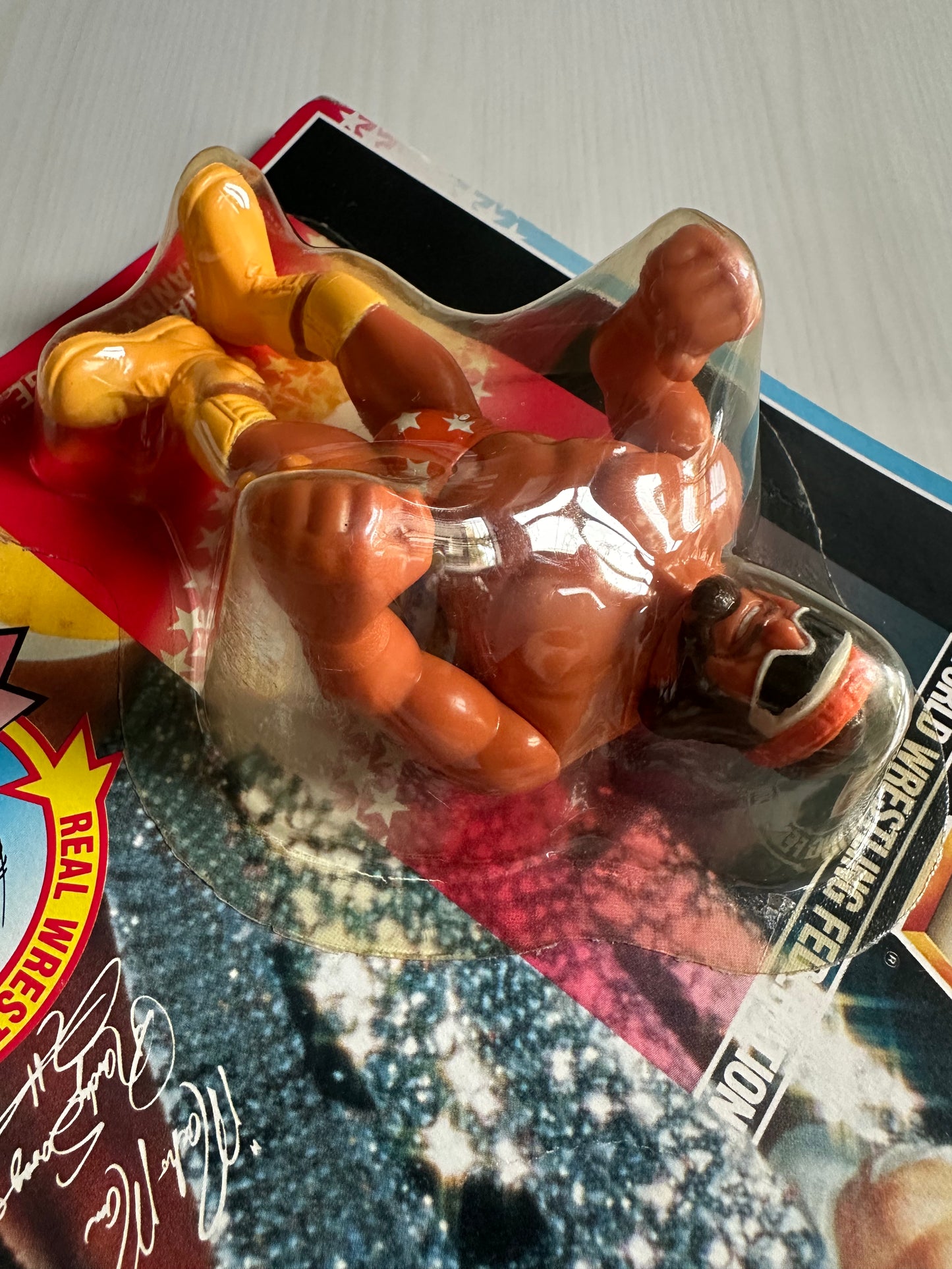 Macho Man Randy Savage Series 1 WWF Hasbro MOC figure