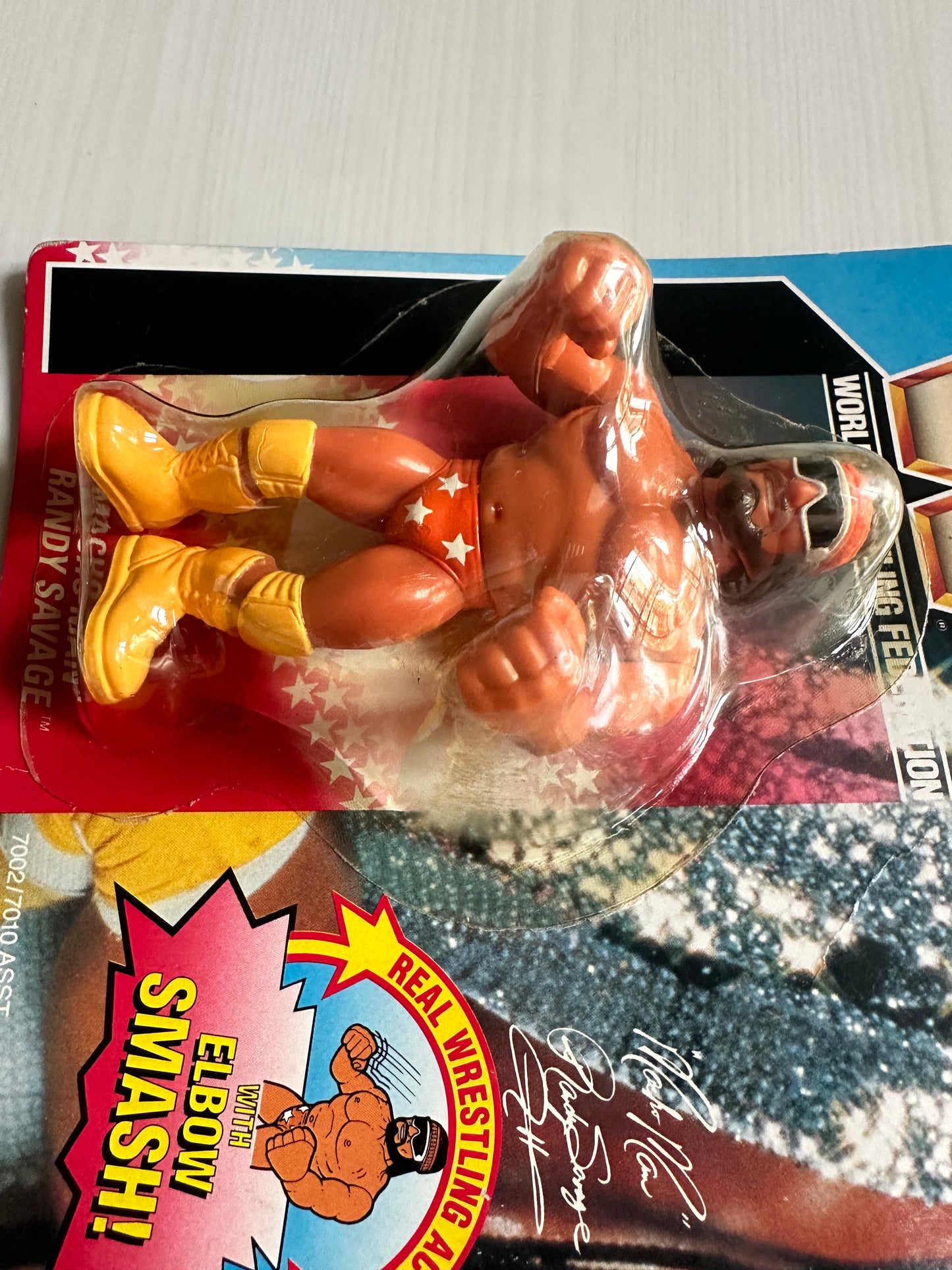 Macho Man Randy Savage Series 1 WWF Hasbro MOC figure