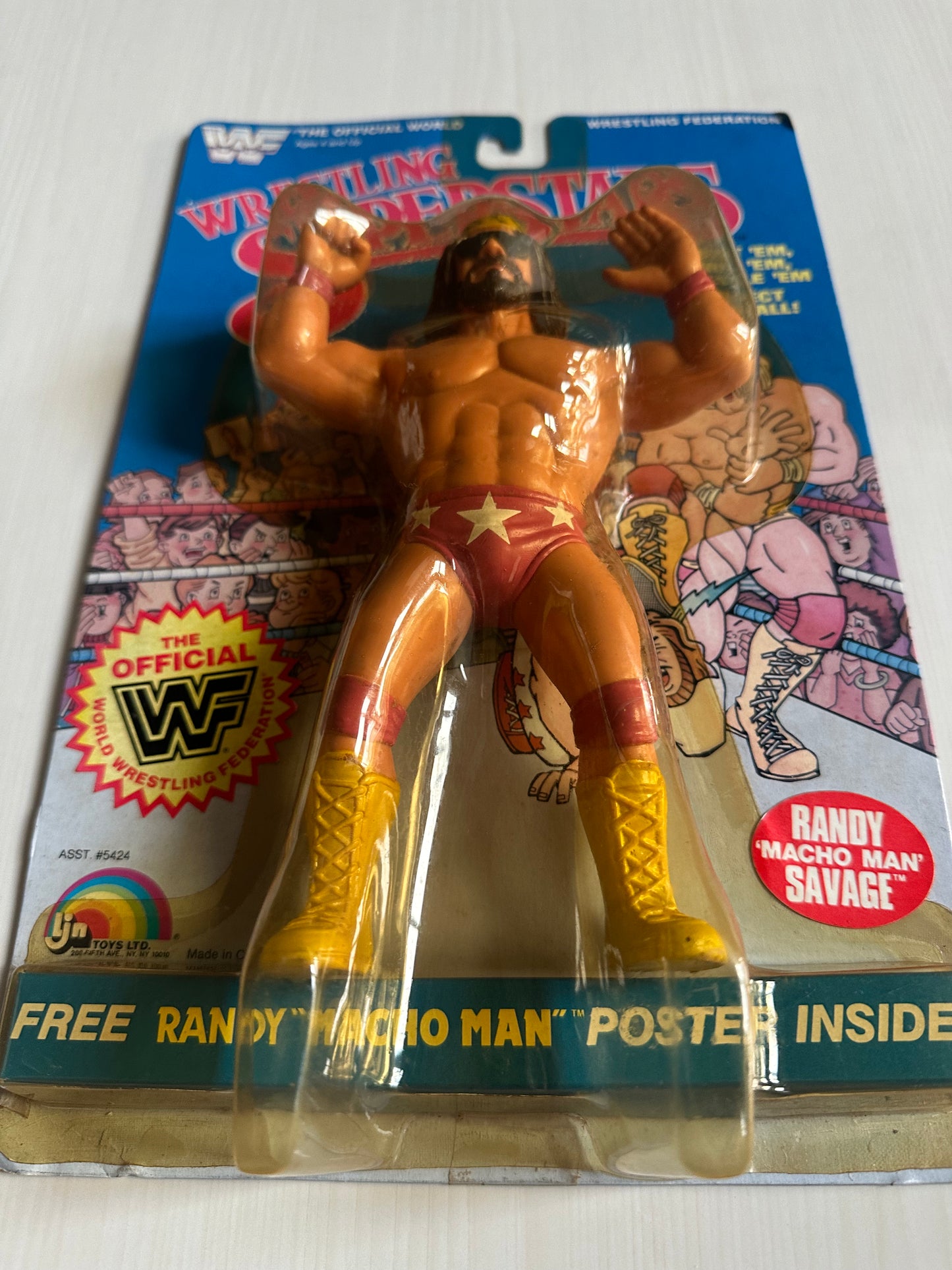 Macho Man Randy Savage WWF LJN MOC figure
