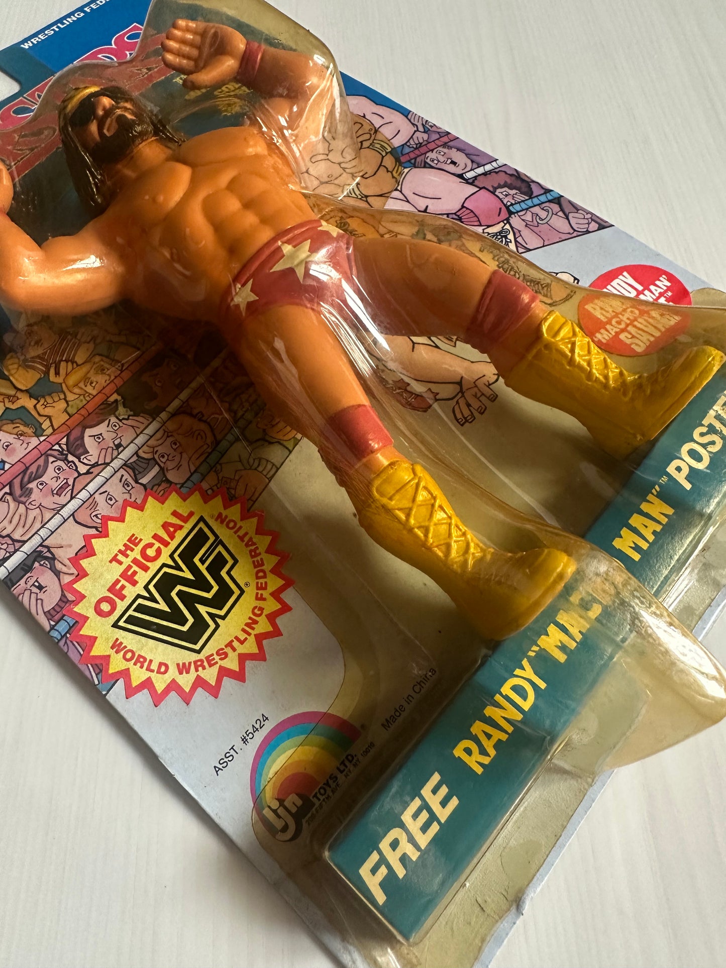Macho Man Randy Savage WWF LJN MOC figure