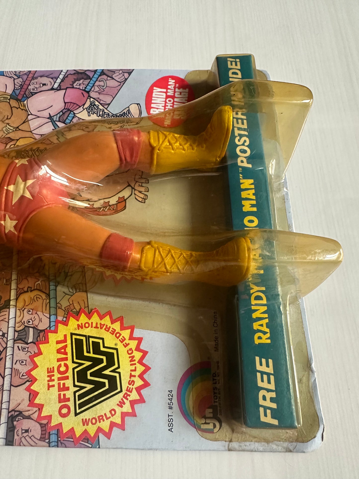 Macho Man Randy Savage WWF LJN MOC figure