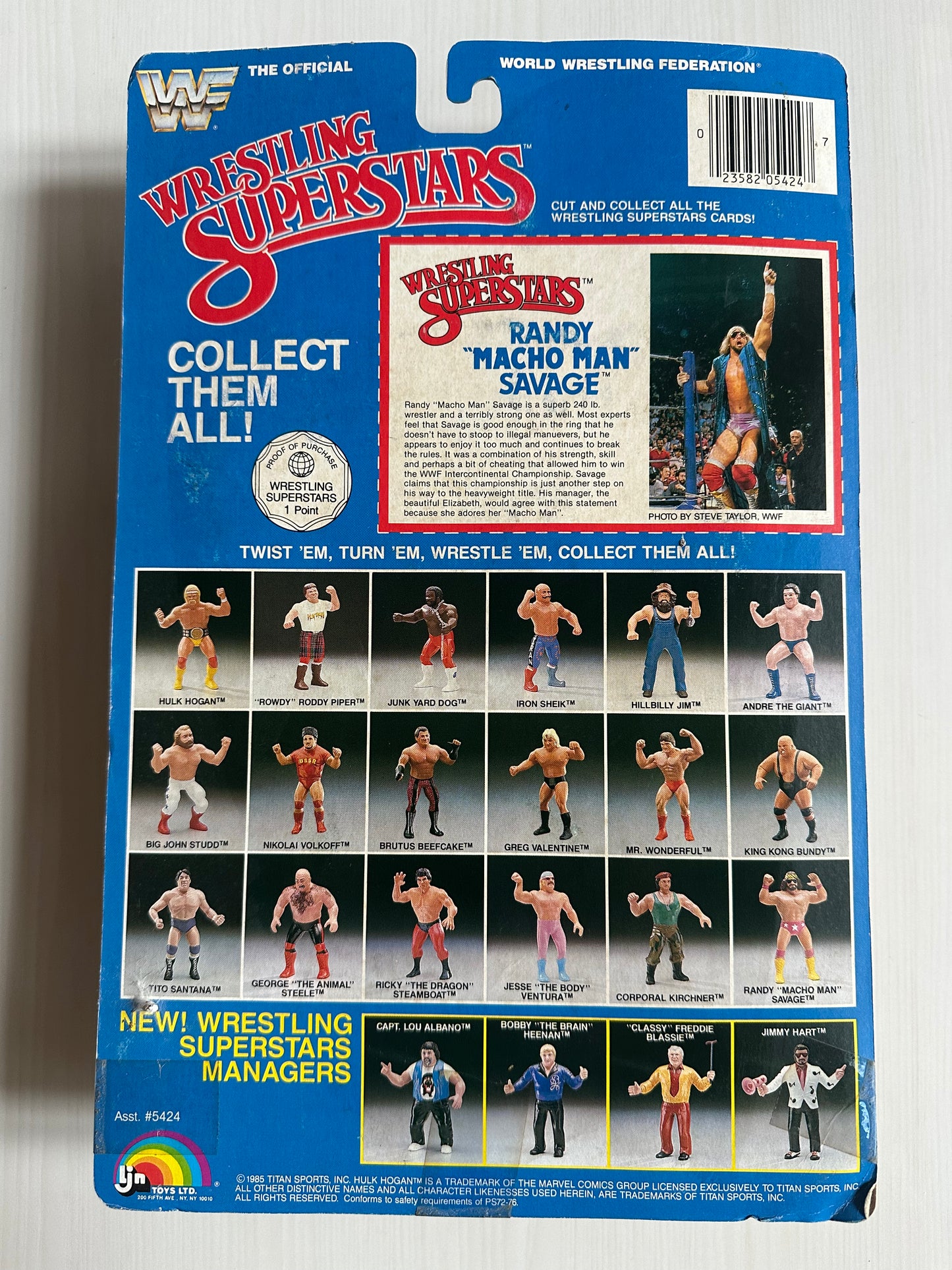 Macho Man Randy Savage WWF LJN MOC figure