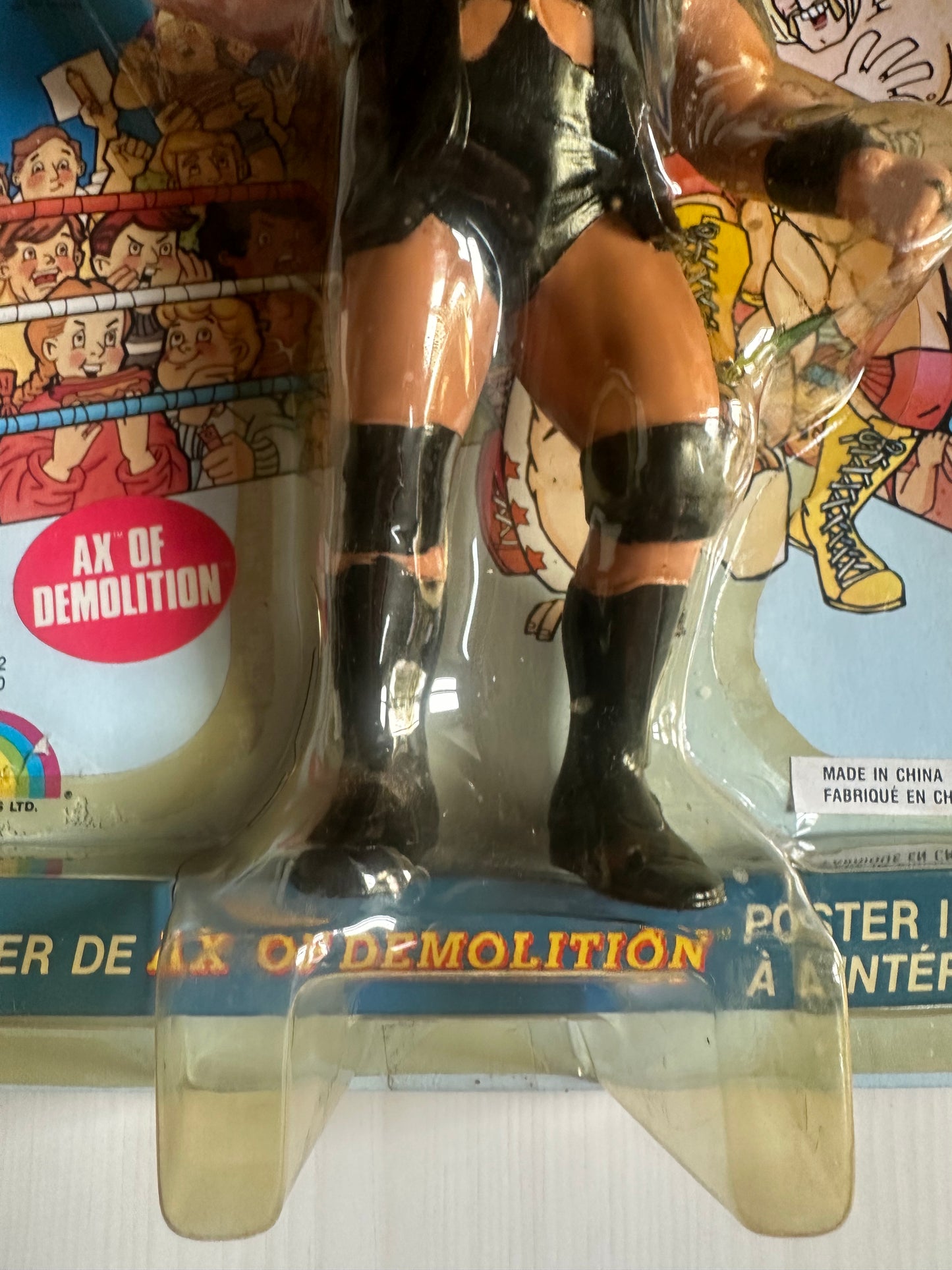 Ax of Demolition WWF LJN MOC figure