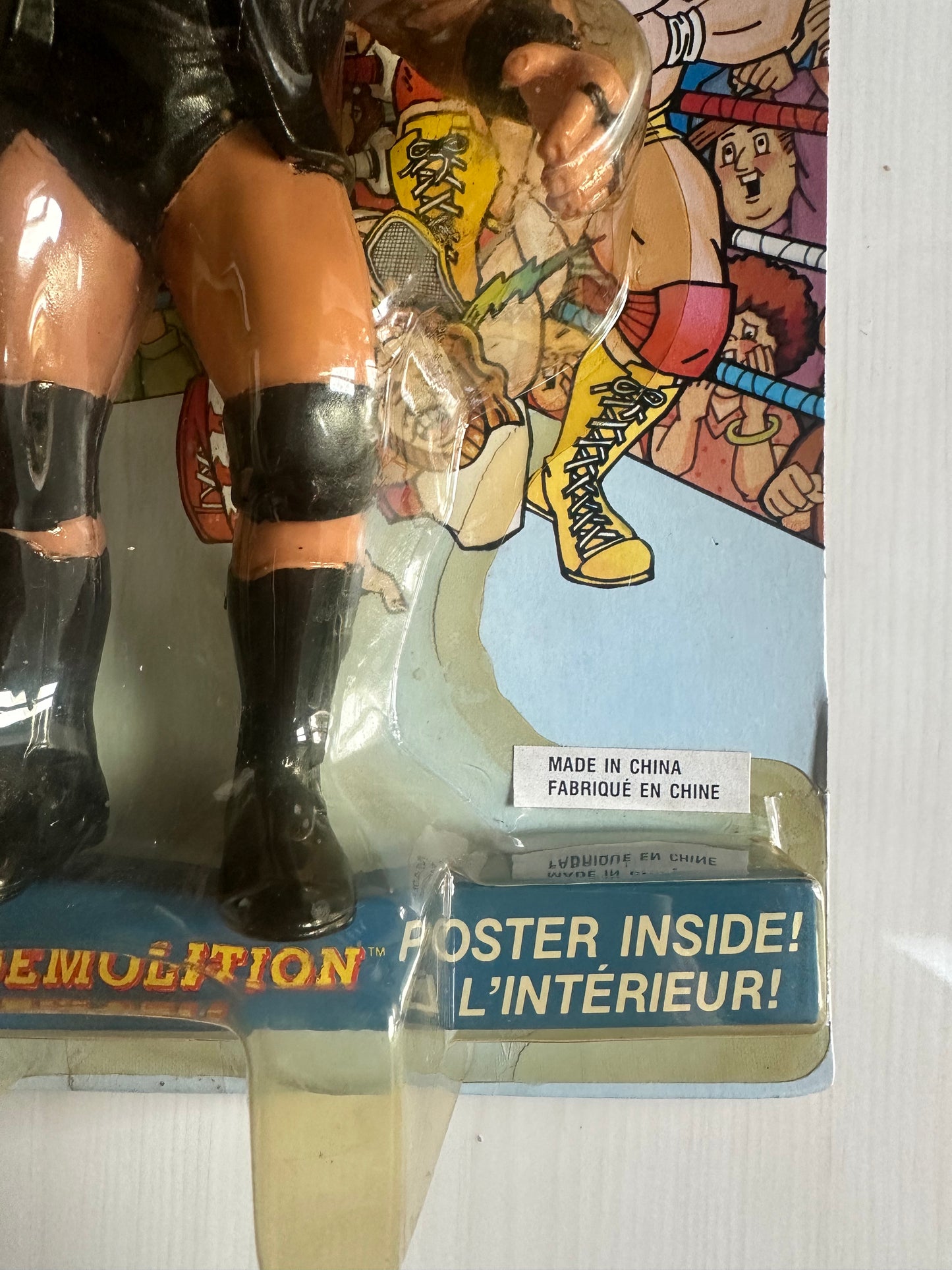 Ax of Demolition WWF LJN MOC figure