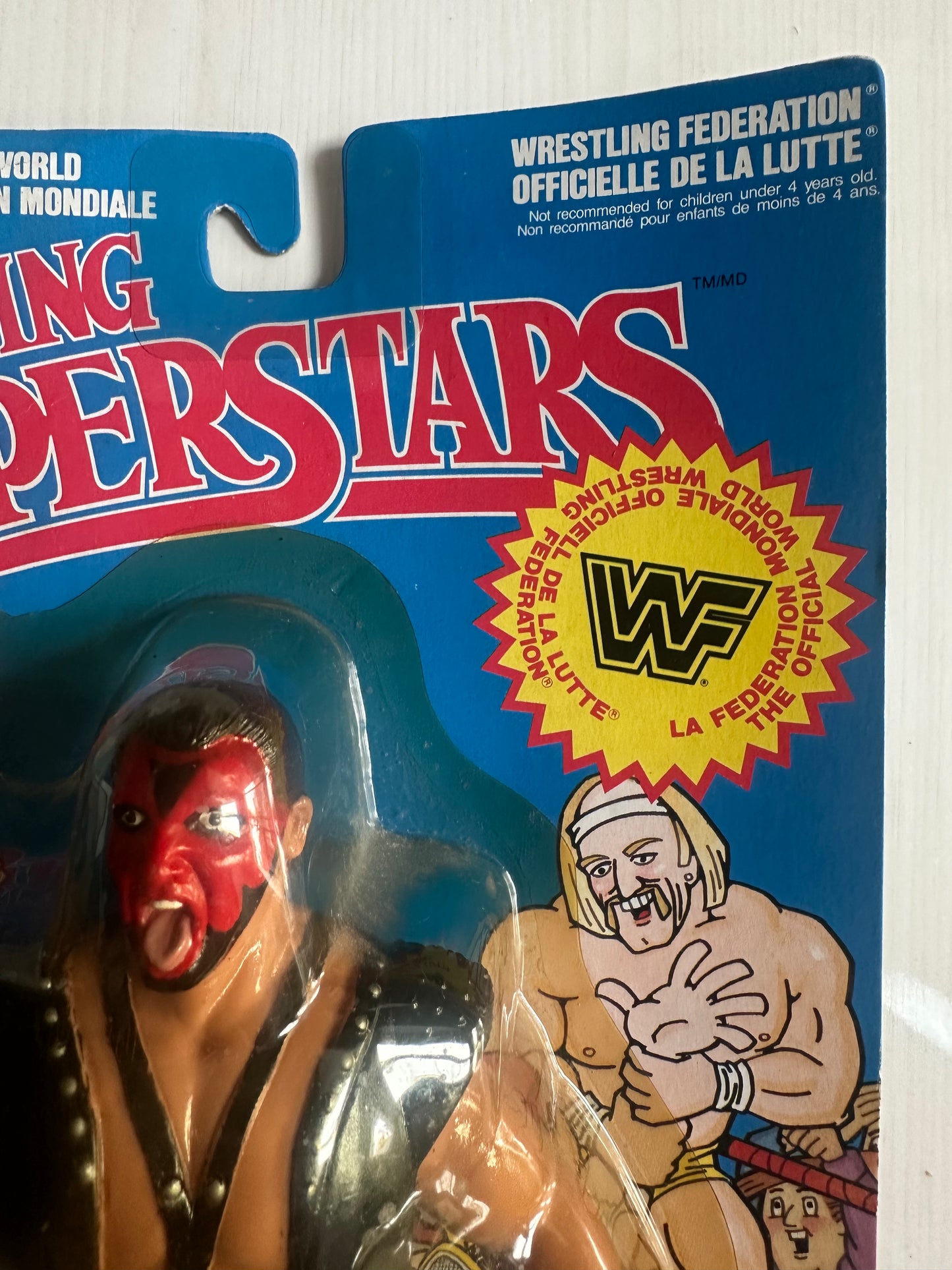 Ax of Demolition WWF LJN MOC figure