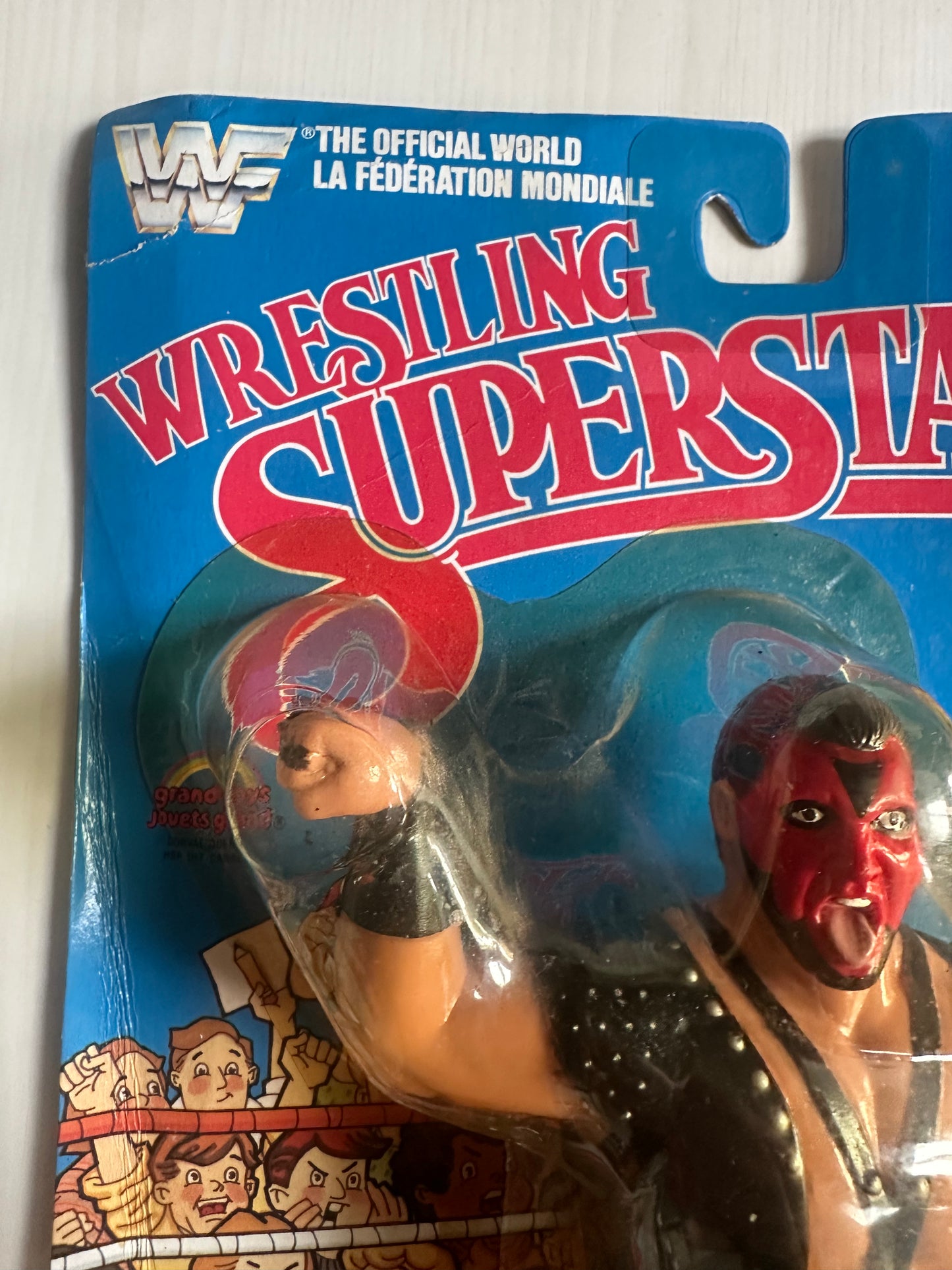 Ax of Demolition WWF LJN MOC figure