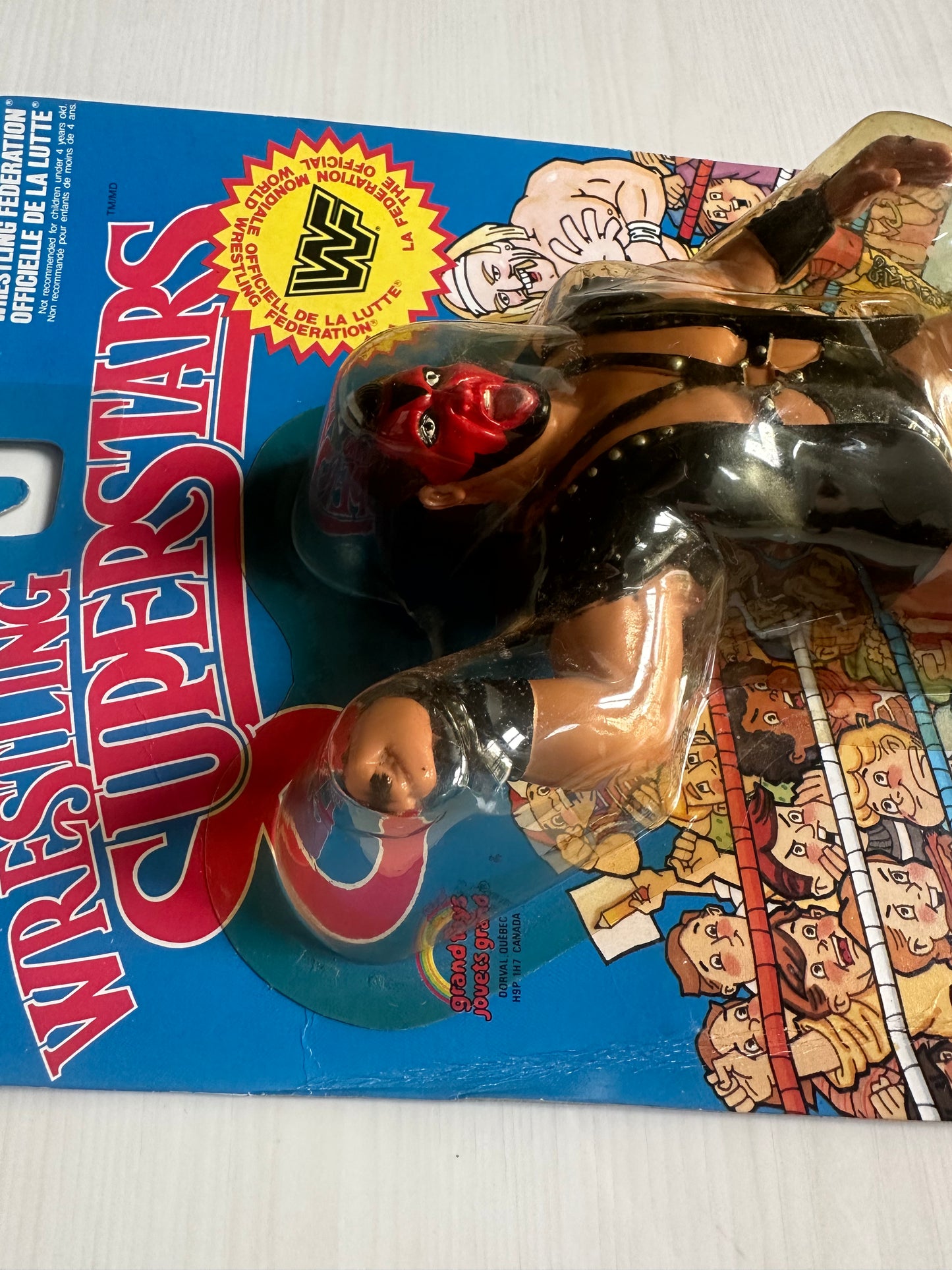 Ax of Demolition WWF LJN MOC figure