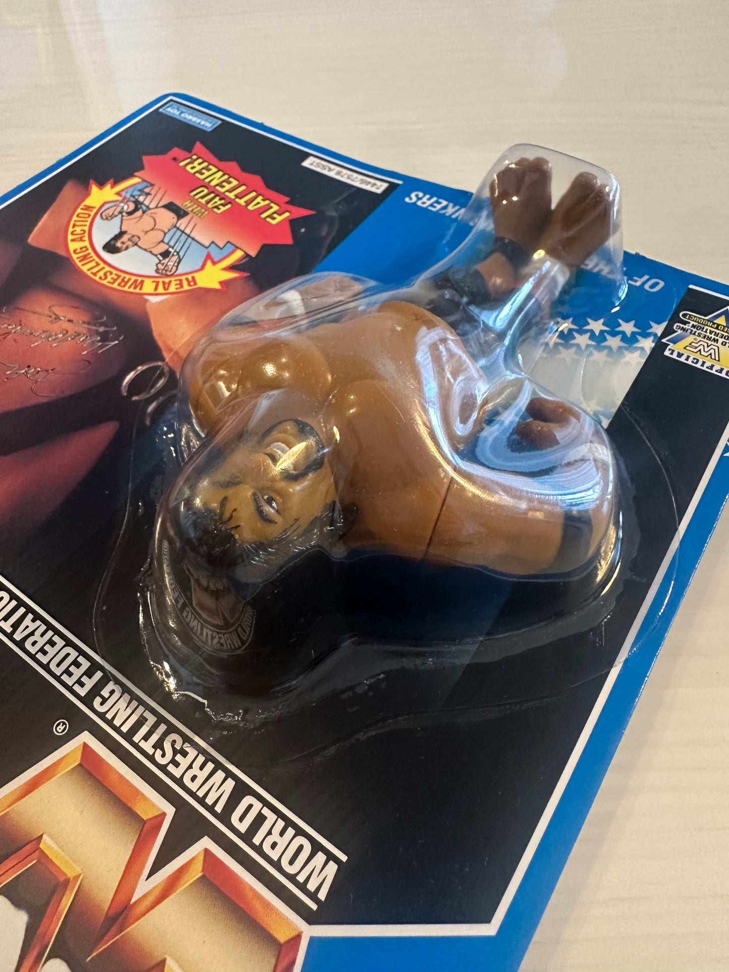 Fatu the Headshrinker Series 10 WWF Hasbro