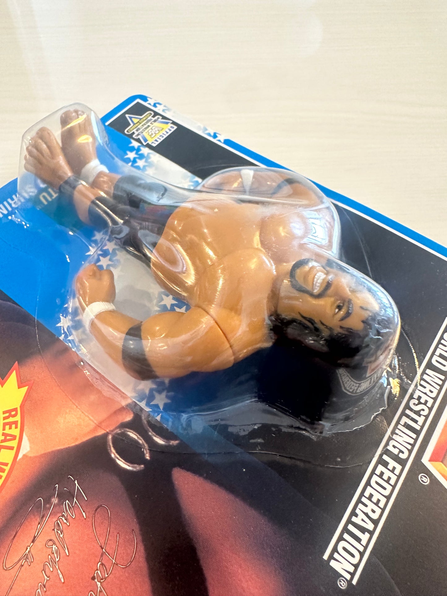Fatu the Headshrinker Series 10 WWF Hasbro