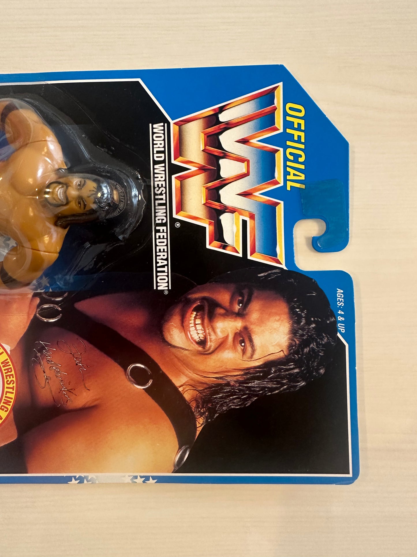 Fatu the Headshrinker Series 10 WWF Hasbro
