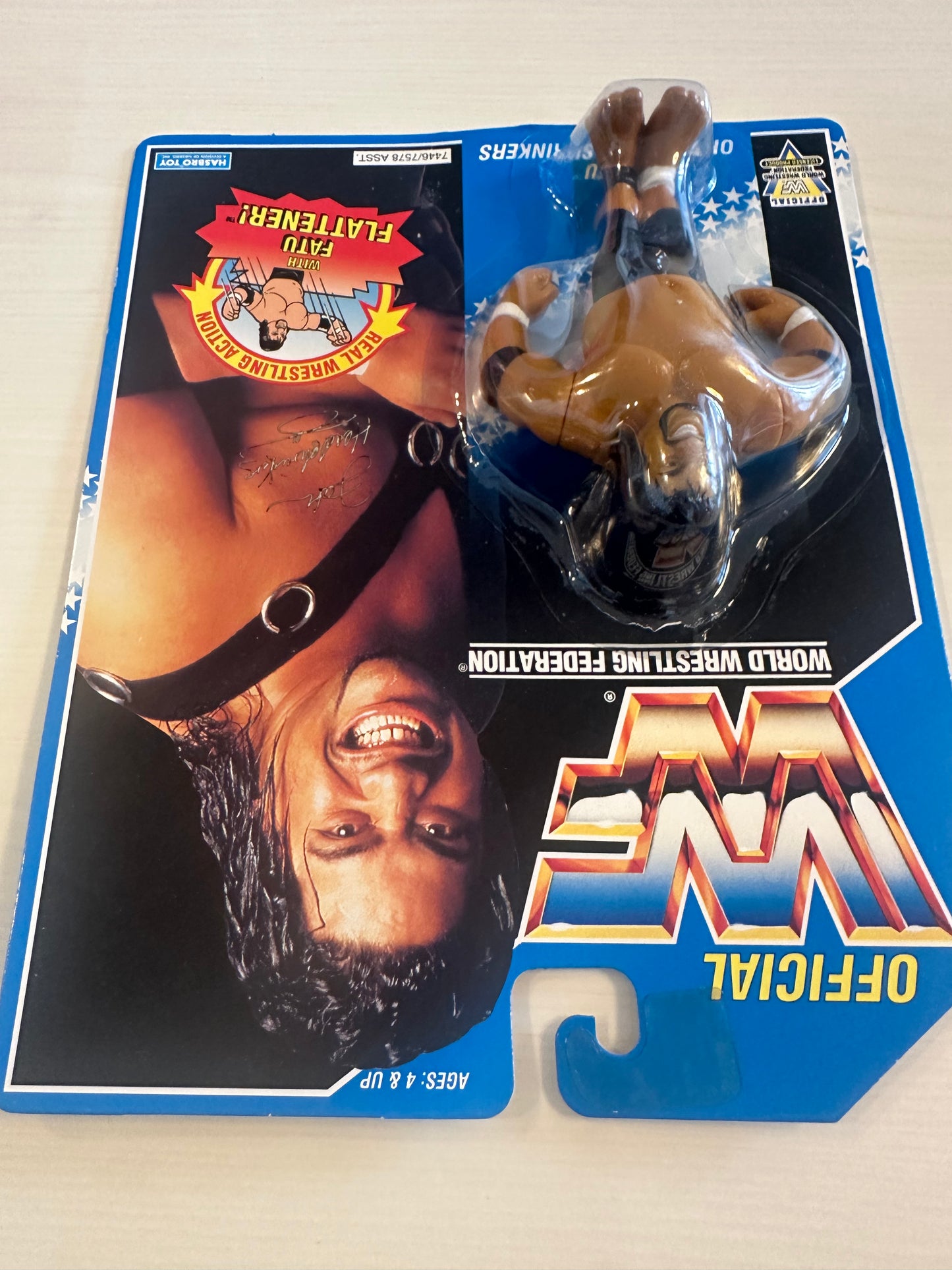 Fatu the Headshrinker Series 10 WWF Hasbro