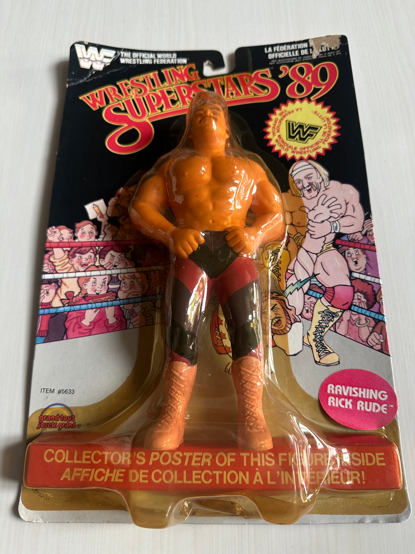 Ravishing Rick Rude WWF LJN MOC figure