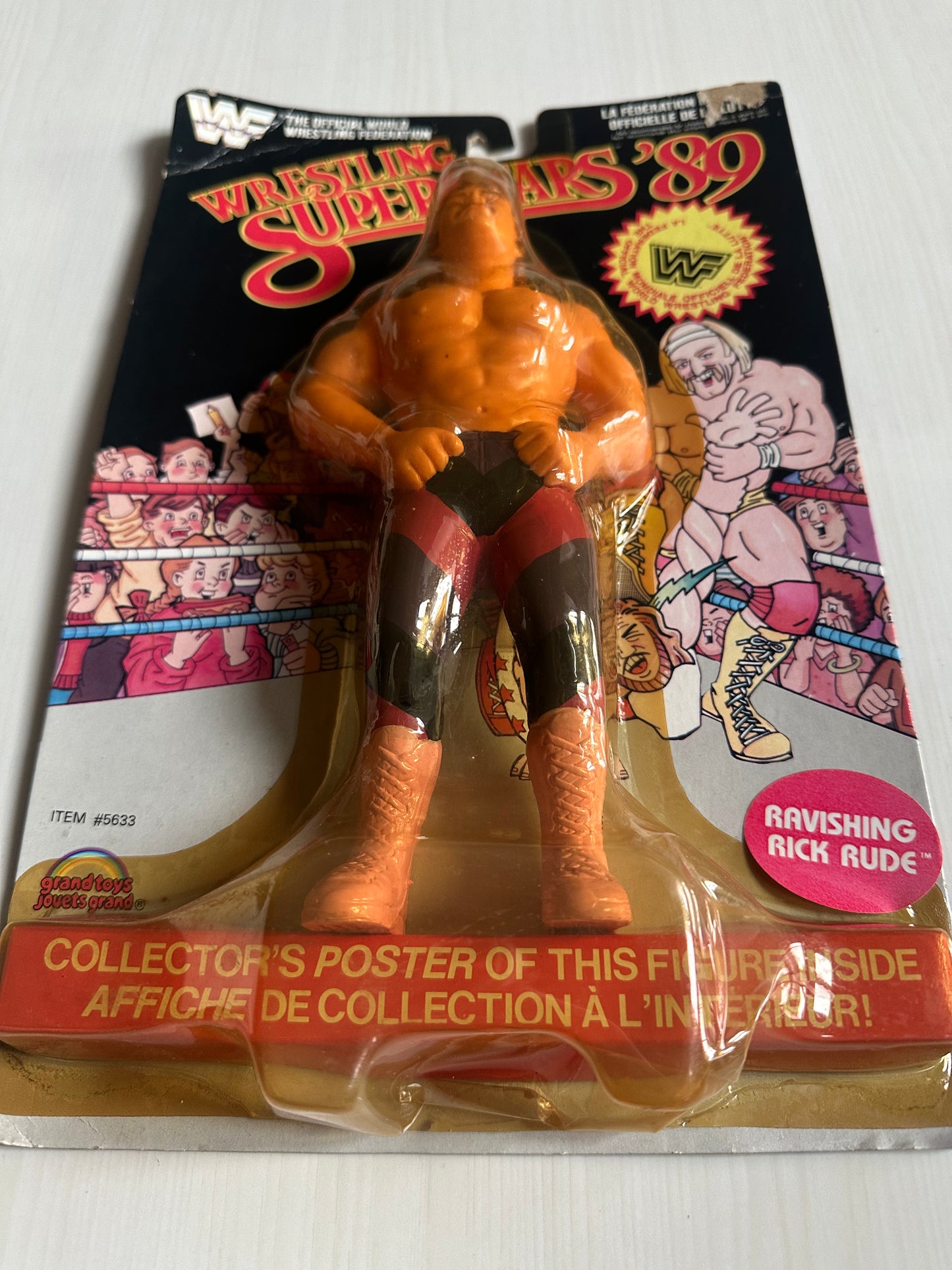 Ravishing Rick Rude WWF LJN MOC figure