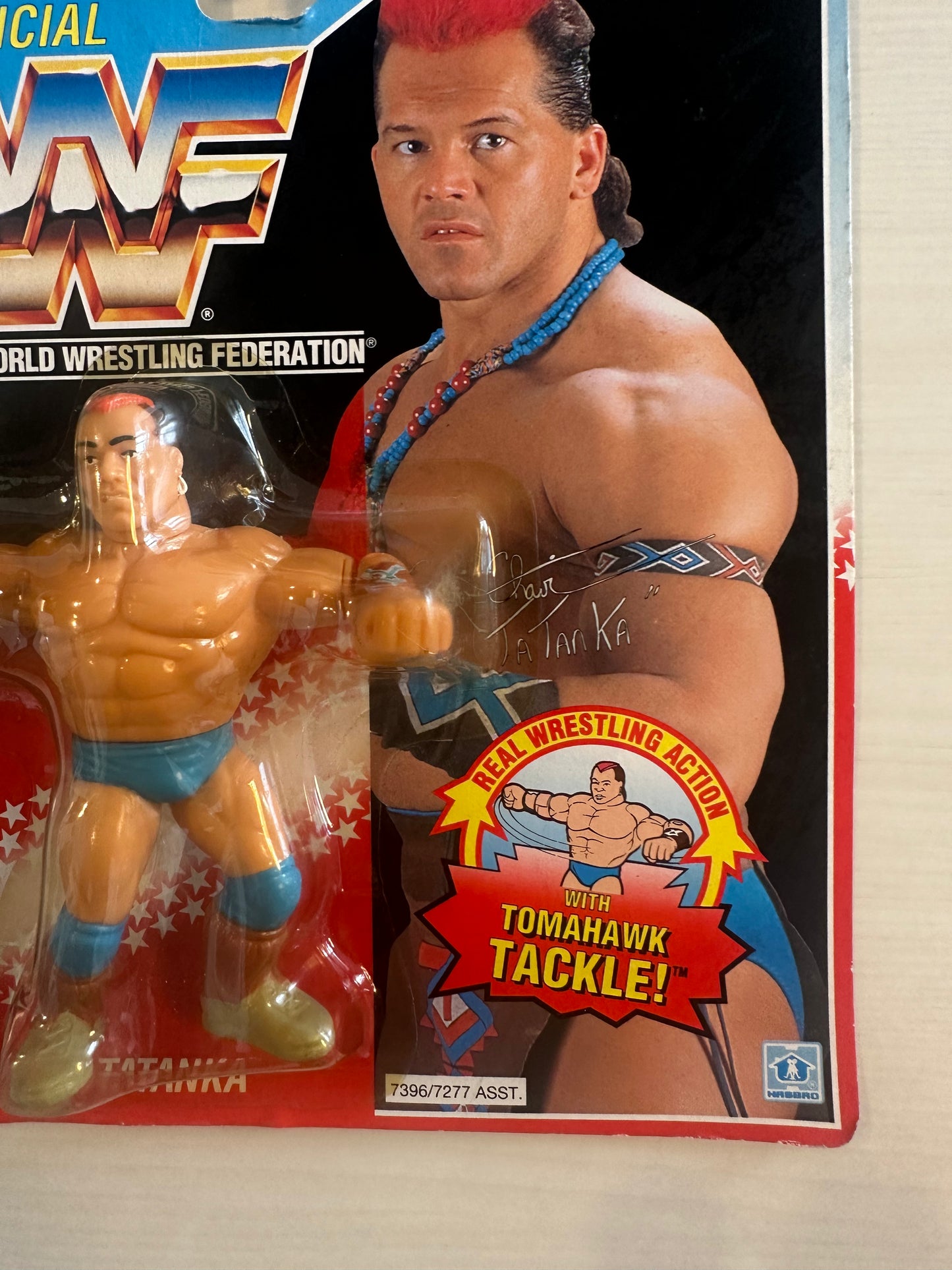 Tatanka Series 6 WWF Hasbro